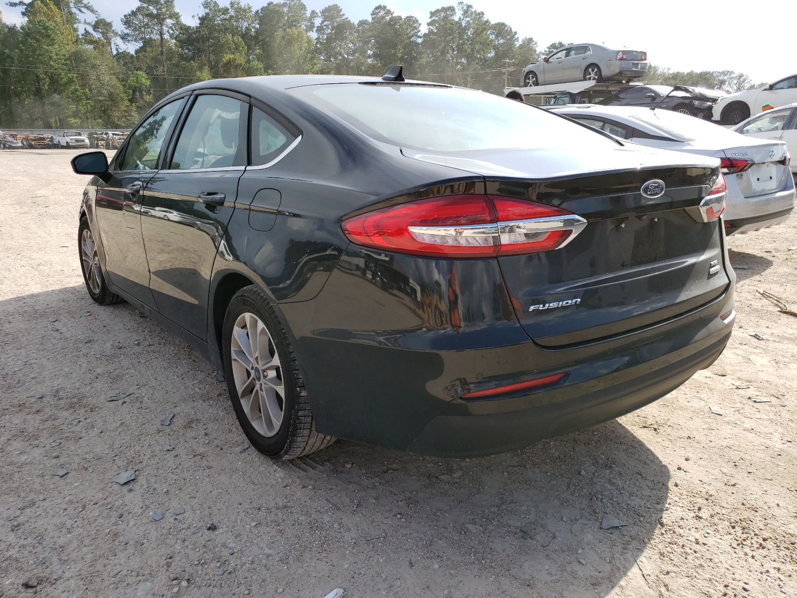 Photo 3 from auction – 2020 FORD FUSION SE with VIN 3FA6P0HD0LR184640