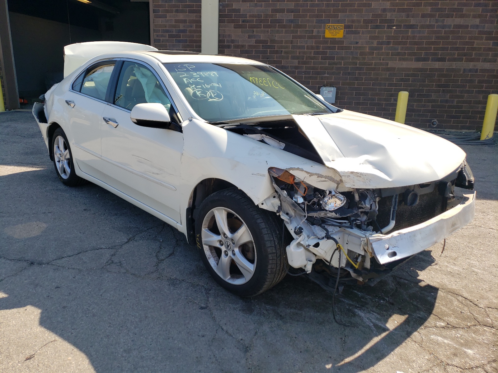 ACURA TSX 2010 with VIN JH4CU2F60AC032499 - Photo from auction
