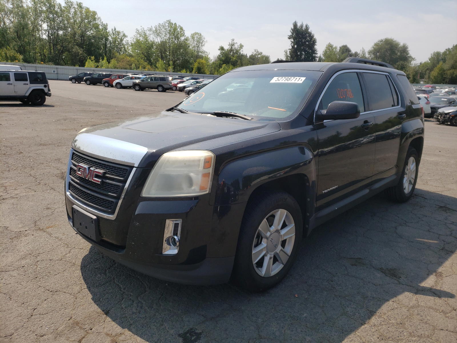 Photo 2 from auction – 2010 GMC TERRAIN SL with VIN 2CTALDEW8A6264256