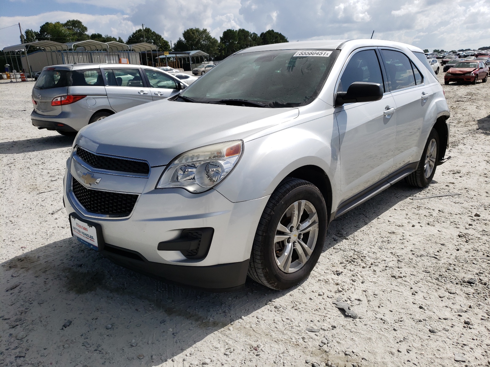 Photo 2 from auction – 2013 CHEVROLET EQUINOX with VIN 2GNALBEK5D6352240