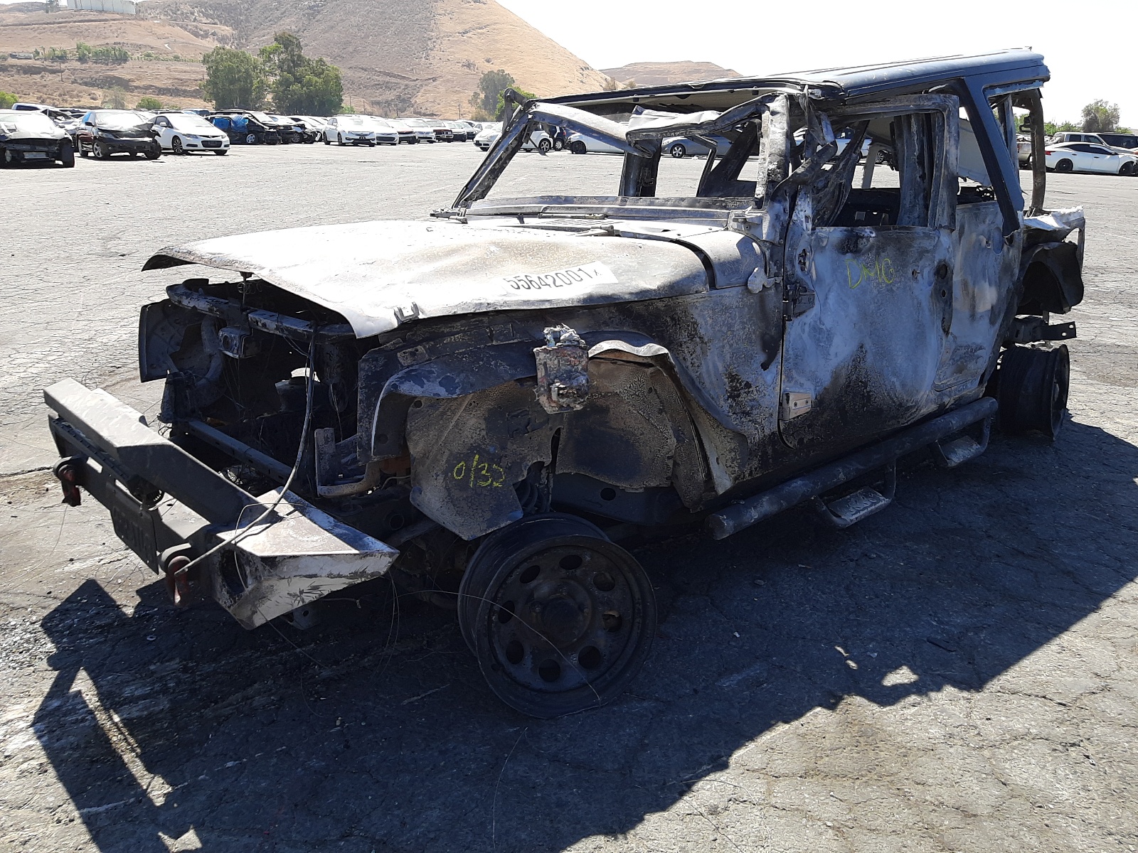 Photo 2 from auction – 2014 JEEP WRANGLER U with VIN 1C4BJWDGXEL134696