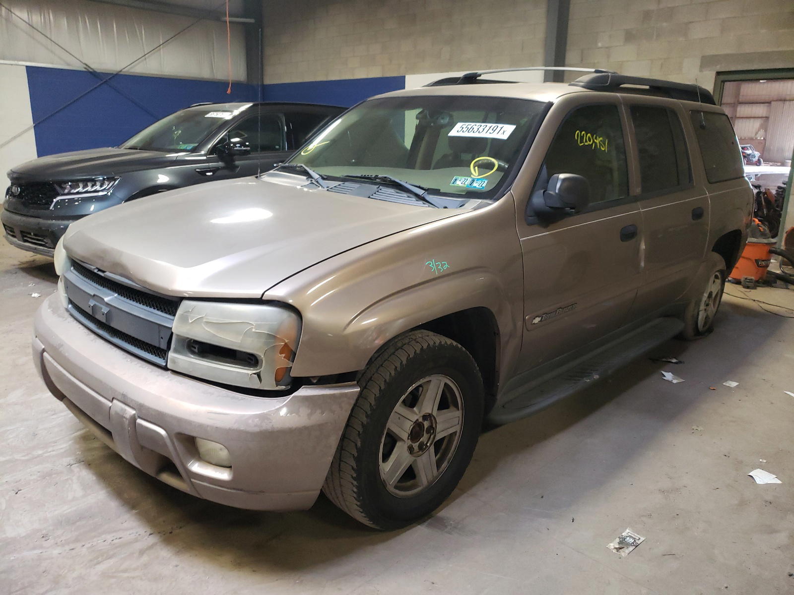 Photo 2 from auction – 2003 CHEVROLET TRAILBLAZE with VIN 1GNET16S436122249