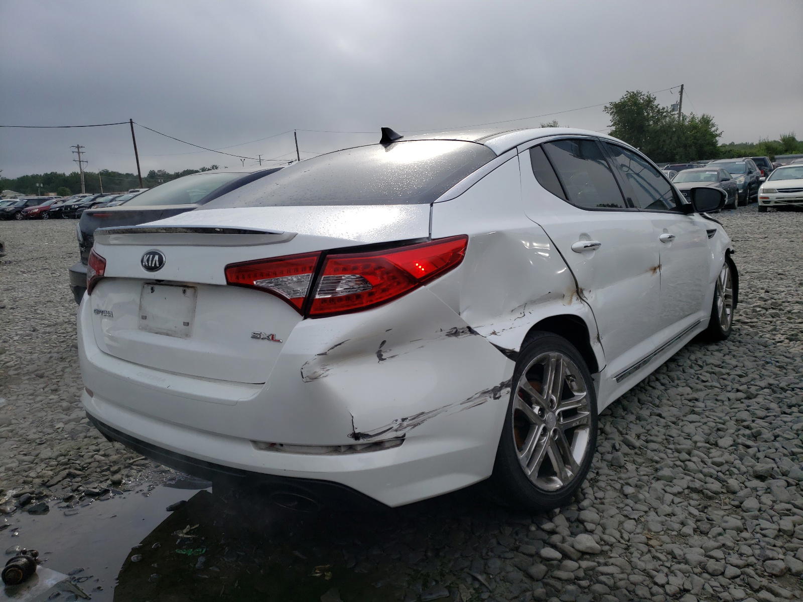 Photo 4 from auction – 2013 KIA OPTIMA SX with VIN 5XXGR4A60DG094805