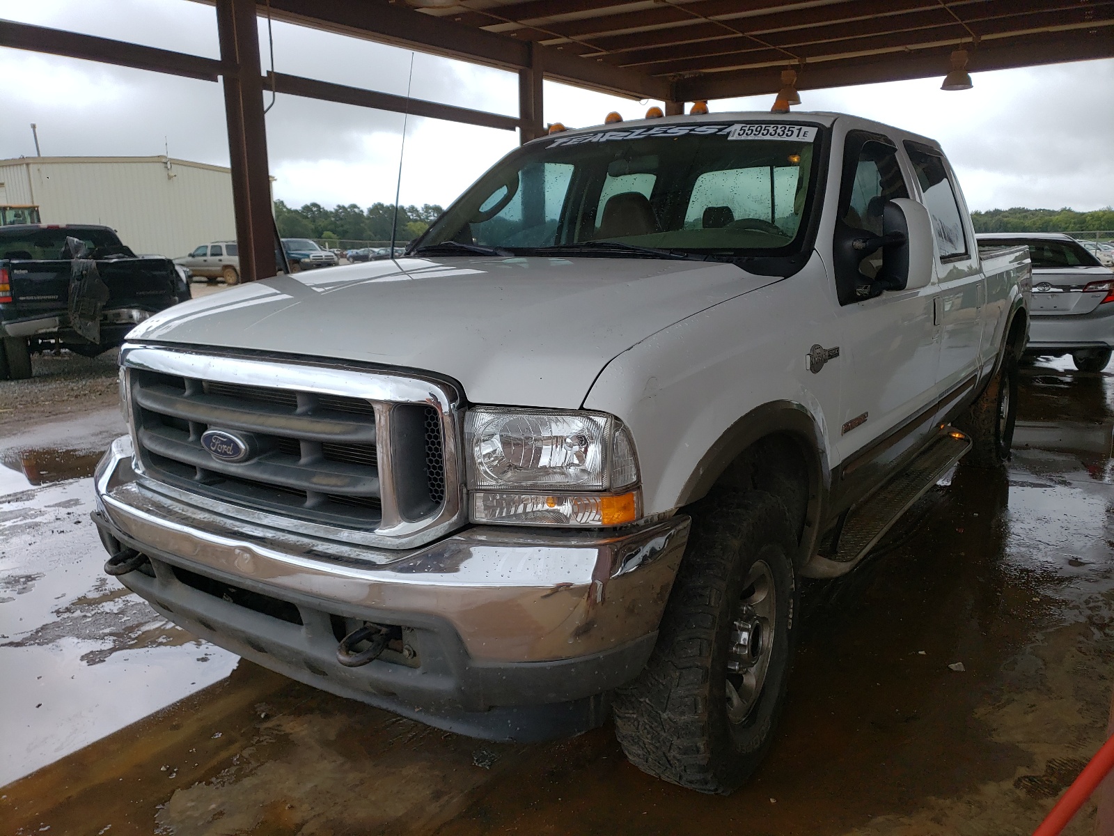 Photo 2 from auction – 2003 FORD F250 SUPER with VIN 1FTNW21P23ED57263