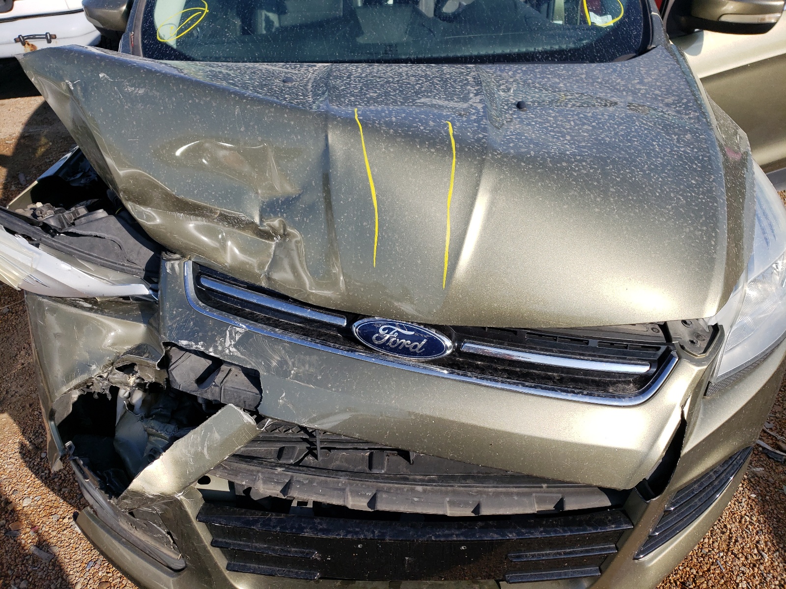 Photo 7 from auction – 2013 FORD ESCAPE SEL with VIN 1FMCU0HX6DUB55200