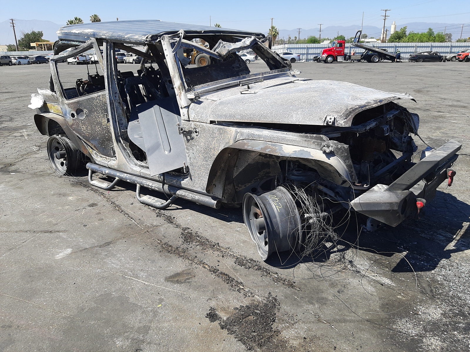 Photo 1 from auction – 2014 JEEP WRANGLER U with VIN 1C4BJWDGXEL134696