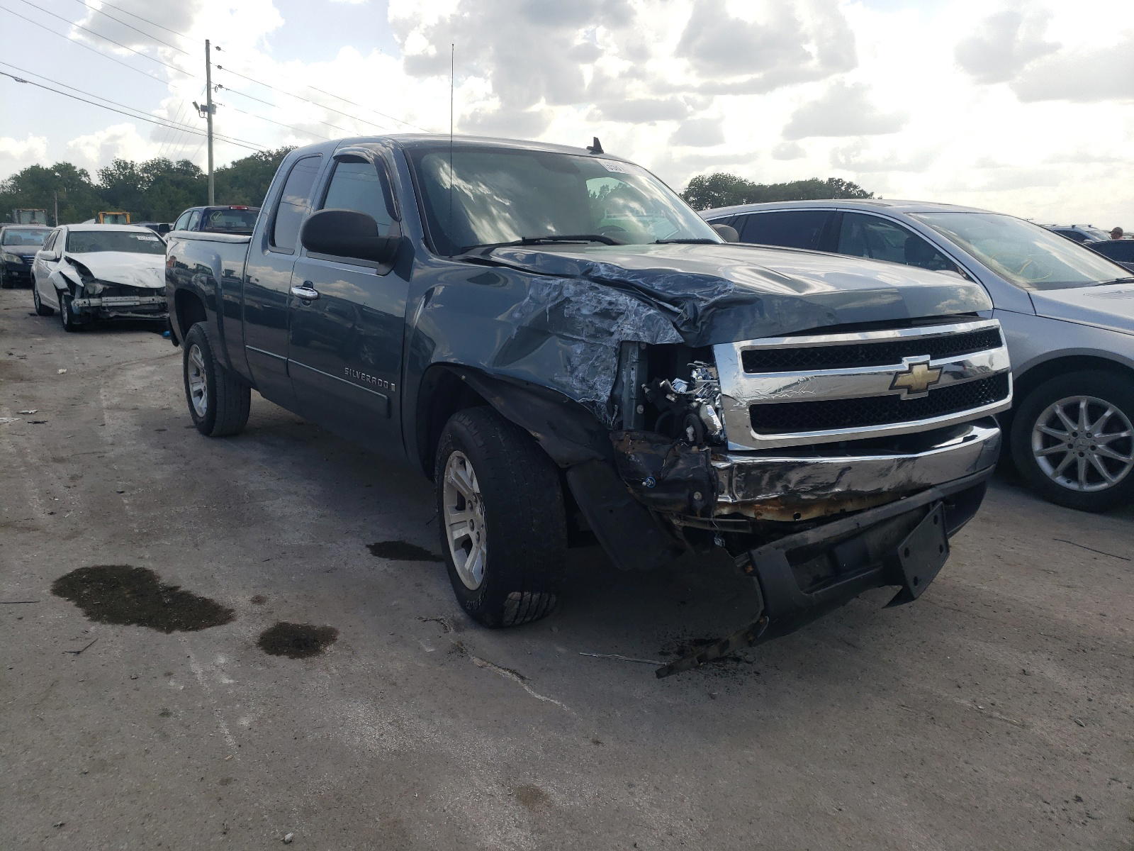 CHEVROLET SILVERADO 2008 with VIN 2GCEK19J981106321 - Photo from auction