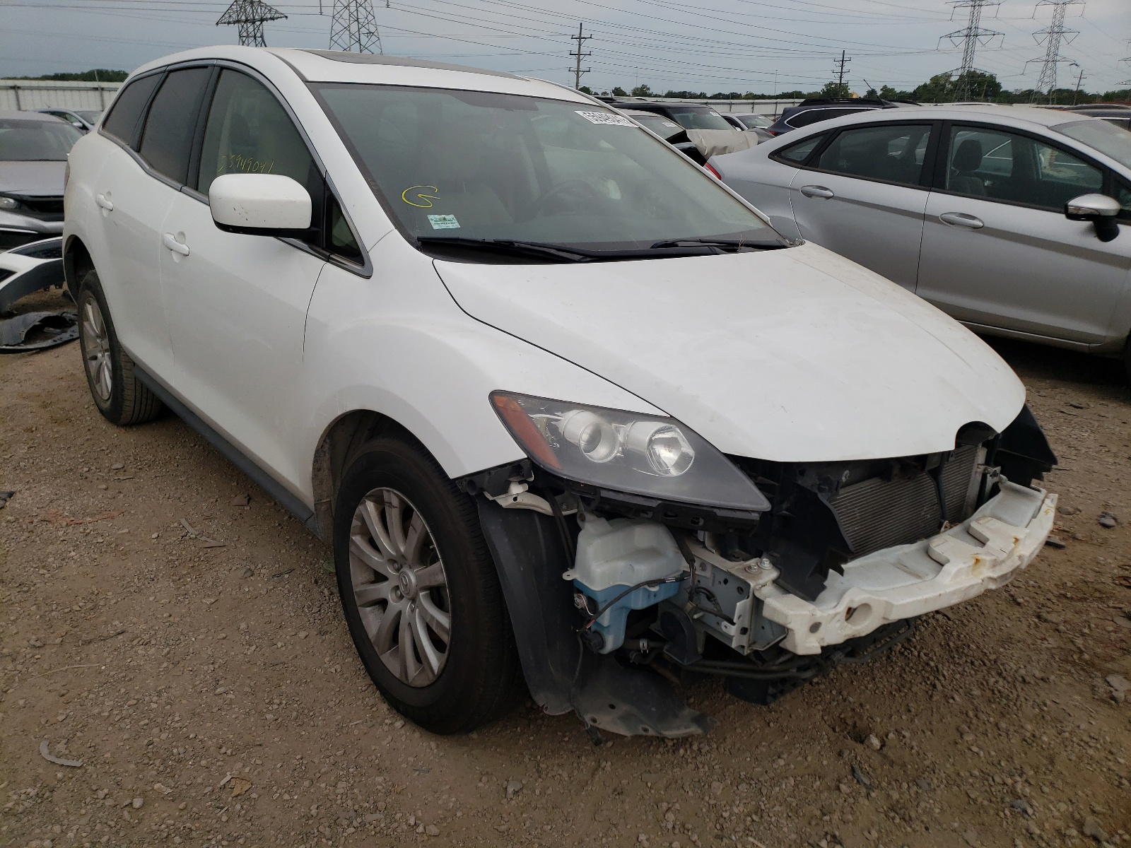 MAZDA CX-7 2012 with VIN JM3ER2BM2C0419907 - Photo from auction