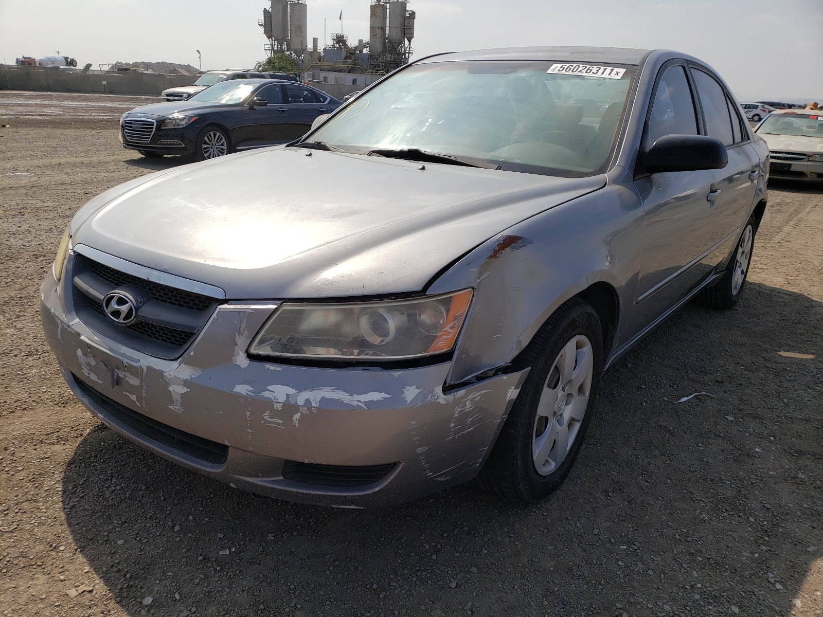 Photo 2 from auction – 2006 HYUNDAI SONATA GL with VIN 5NPET46C06H098822