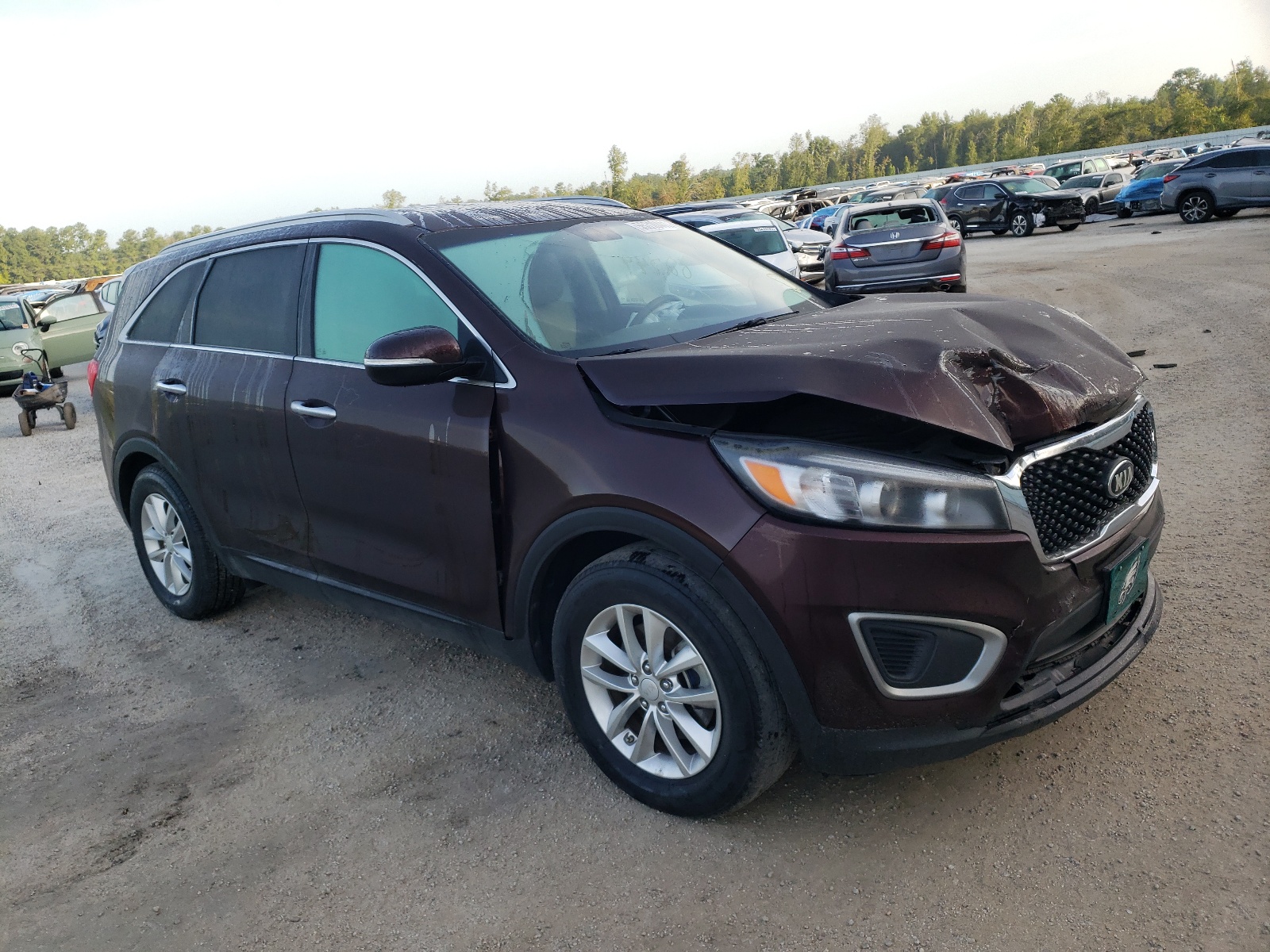 Photo 1 from auction – 2016 KIA SORENTO LX with VIN 5XYPG4A50GG022550