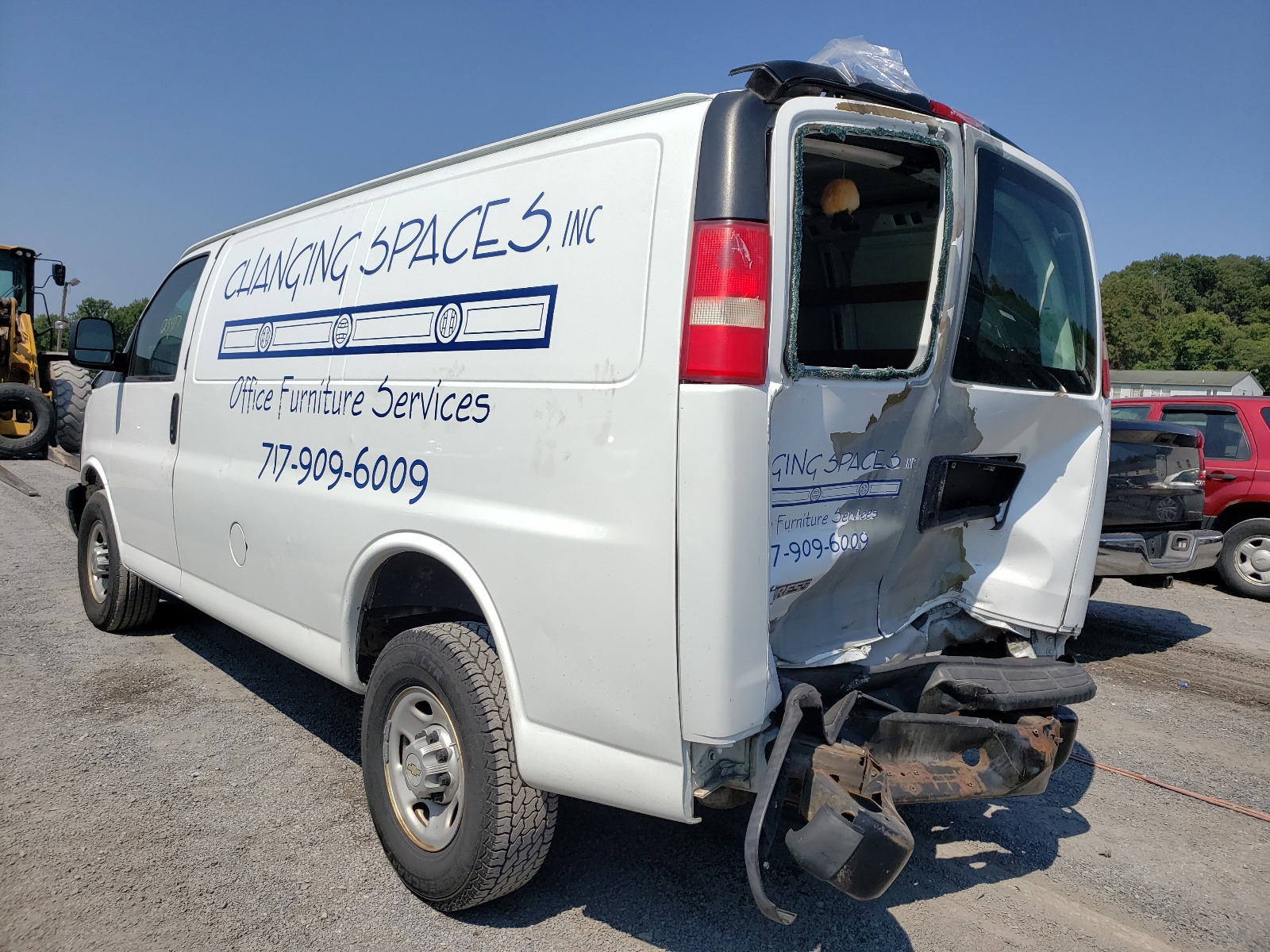 Photo 3 from auction – 2008 CHEVROLET EXPRESS G2 with VIN 1GCGG25C981209395