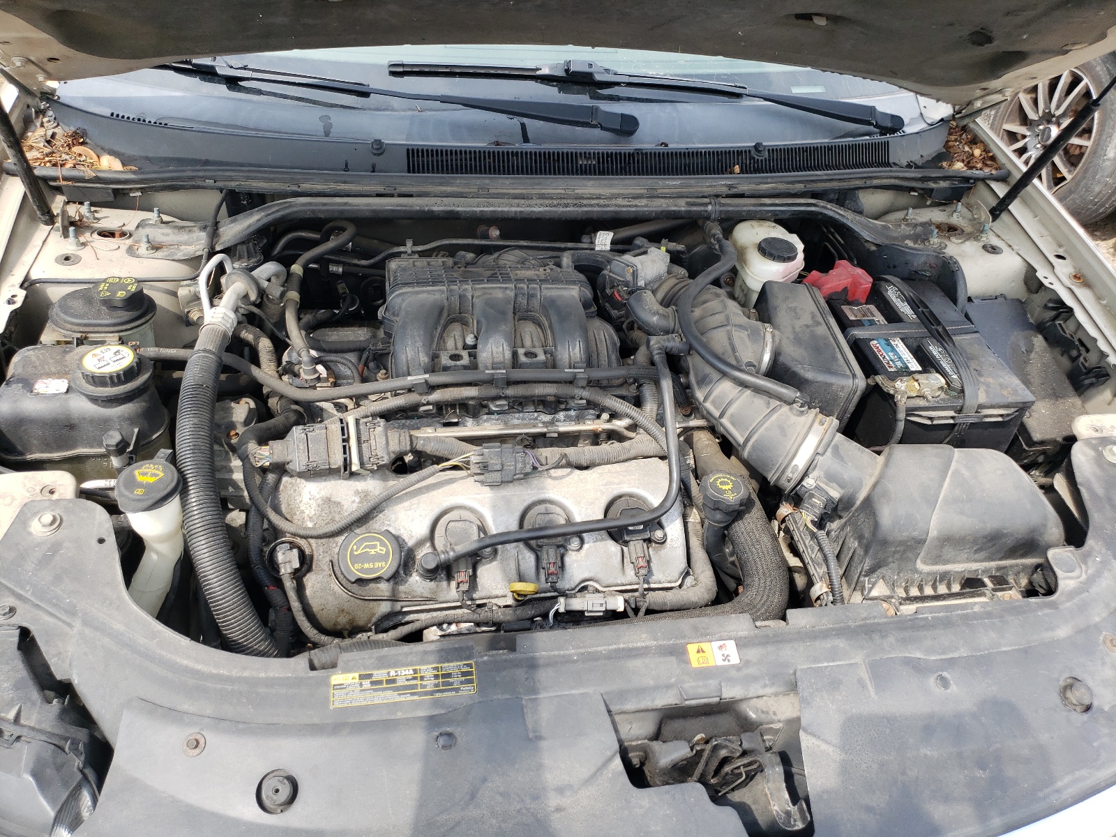 Photo 7 from auction – 2008 FORD TAURUS SEL with VIN 1FAHP24W88G129119