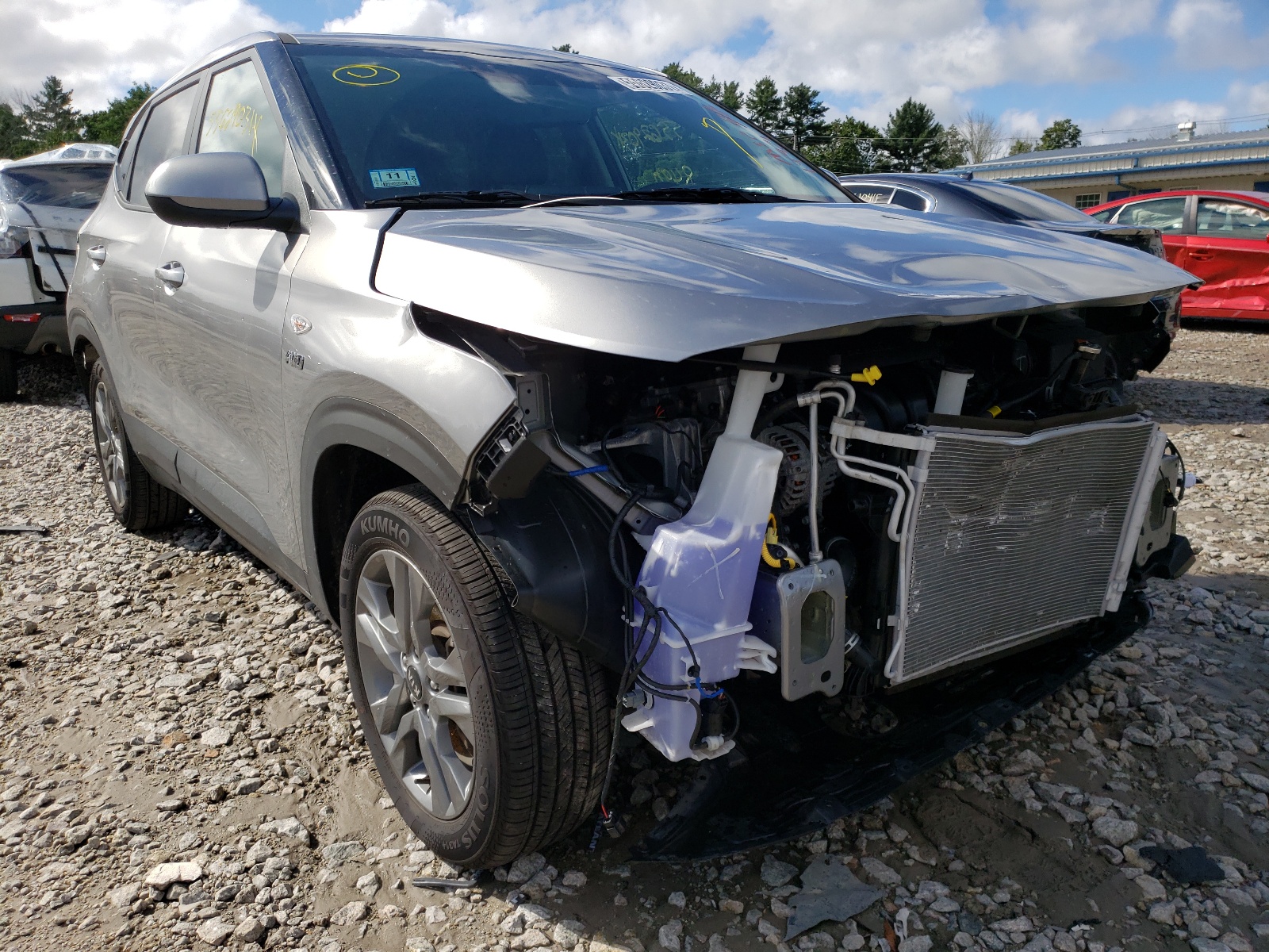 Photo 1 from auction – 2021 KIA SELTOS LX with VIN KNDEPCAA3M7133178