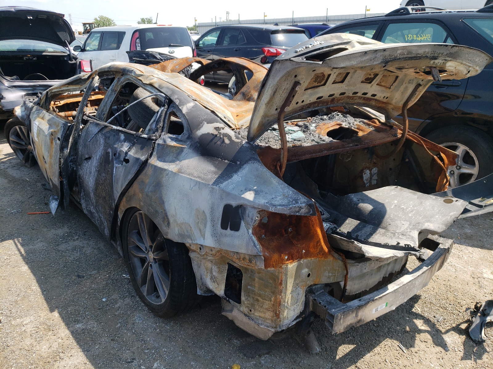 Photo 3 from auction – 2021 CHEVROLET MALIBU LT with VIN 1G1ZD5ST1MF075608