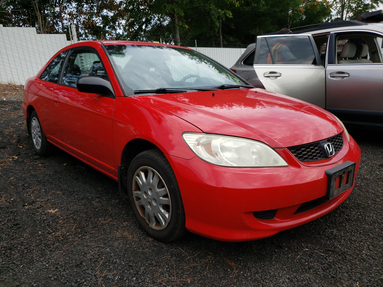Photo 1 from auction – 2005 HONDA CIVIC LX with VIN 1HGEM22505L038429