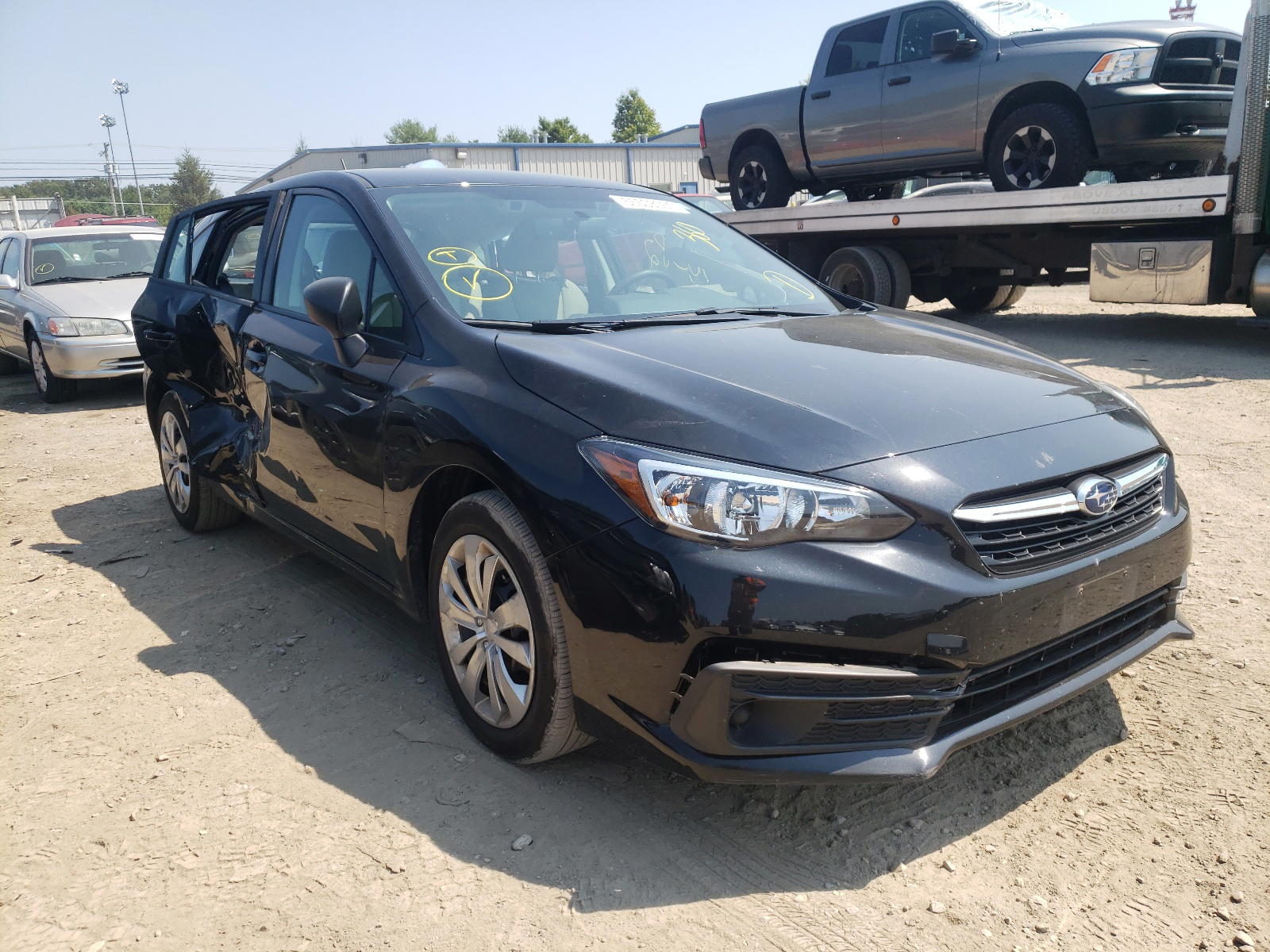 SUBARU IMPREZA 2020 with VIN 4S3GTAB62L3718729 - Photo from auction
