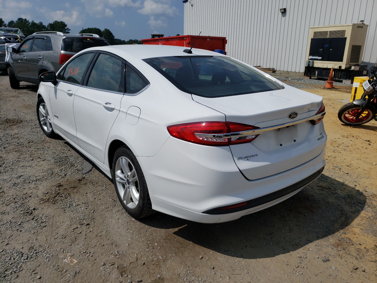Photo 3 from auction – 2018 FORD FUSION SE with VIN 3FA6P0LU1JR226141