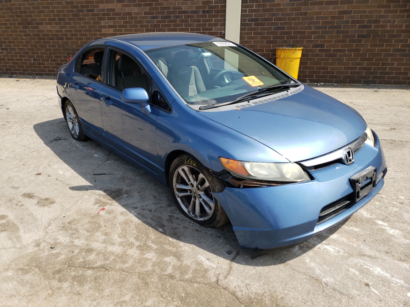 Photo 1 from auction – 2008 HONDA CIVIC LX with VIN 1HGFA16558L047665