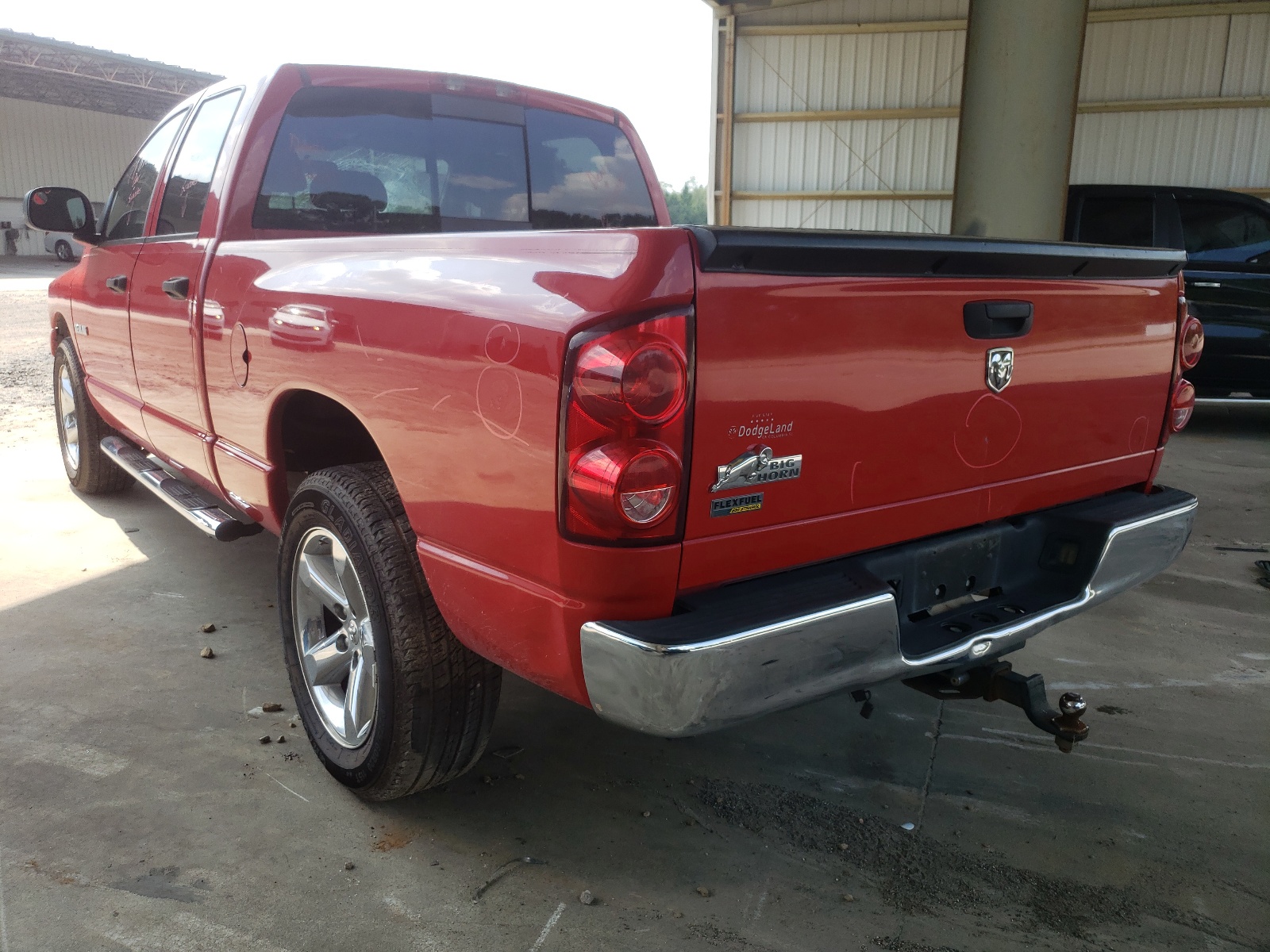 Photo 3 from auction – 2008 DODGE RAM 1500 S with VIN 1D7HA18N08S512529