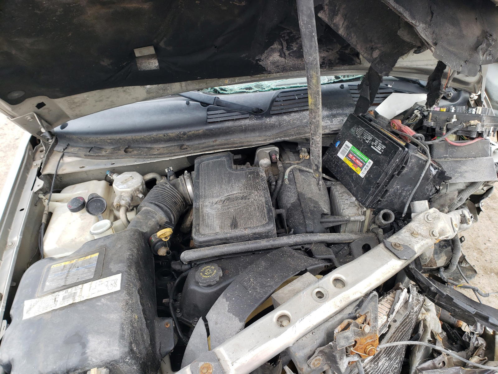 Photo 7 from auction – 2002 CHEVROLET TRAILBLAZE with VIN 1GNDS13S822499465