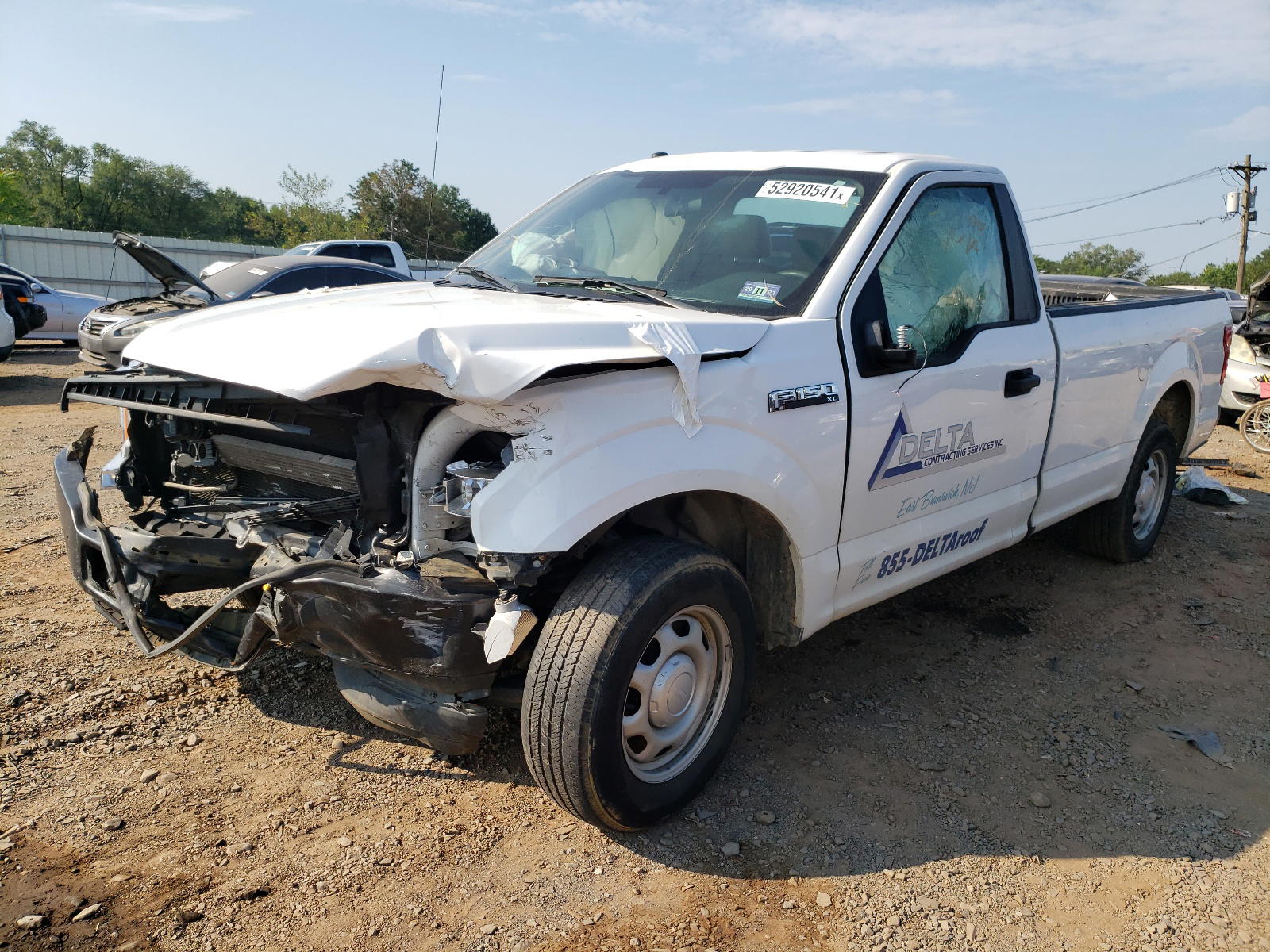Photo 2 from auction – 2018 FORD F150 with VIN 1FTMF1CB6JKE25604