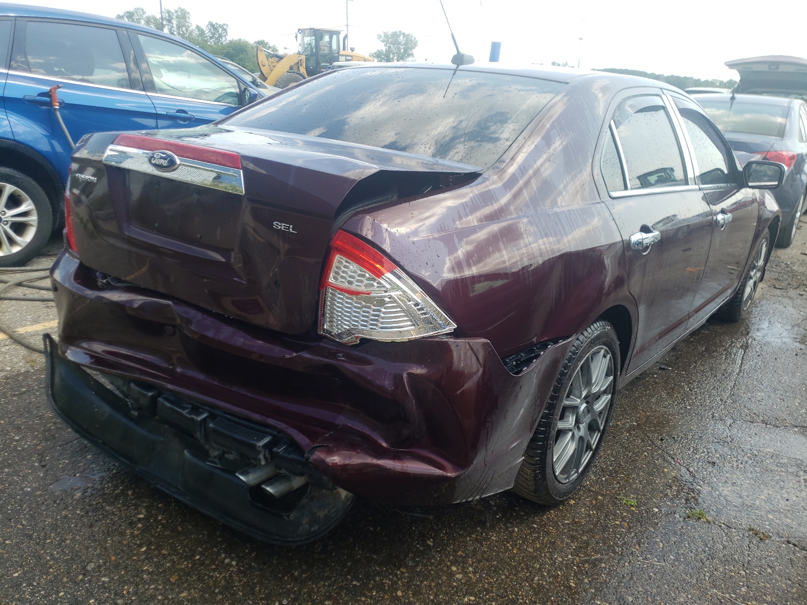 Photo 4 from auction – 2012 FORD FUSION SEL with VIN 3FAHP0JA5CR393493