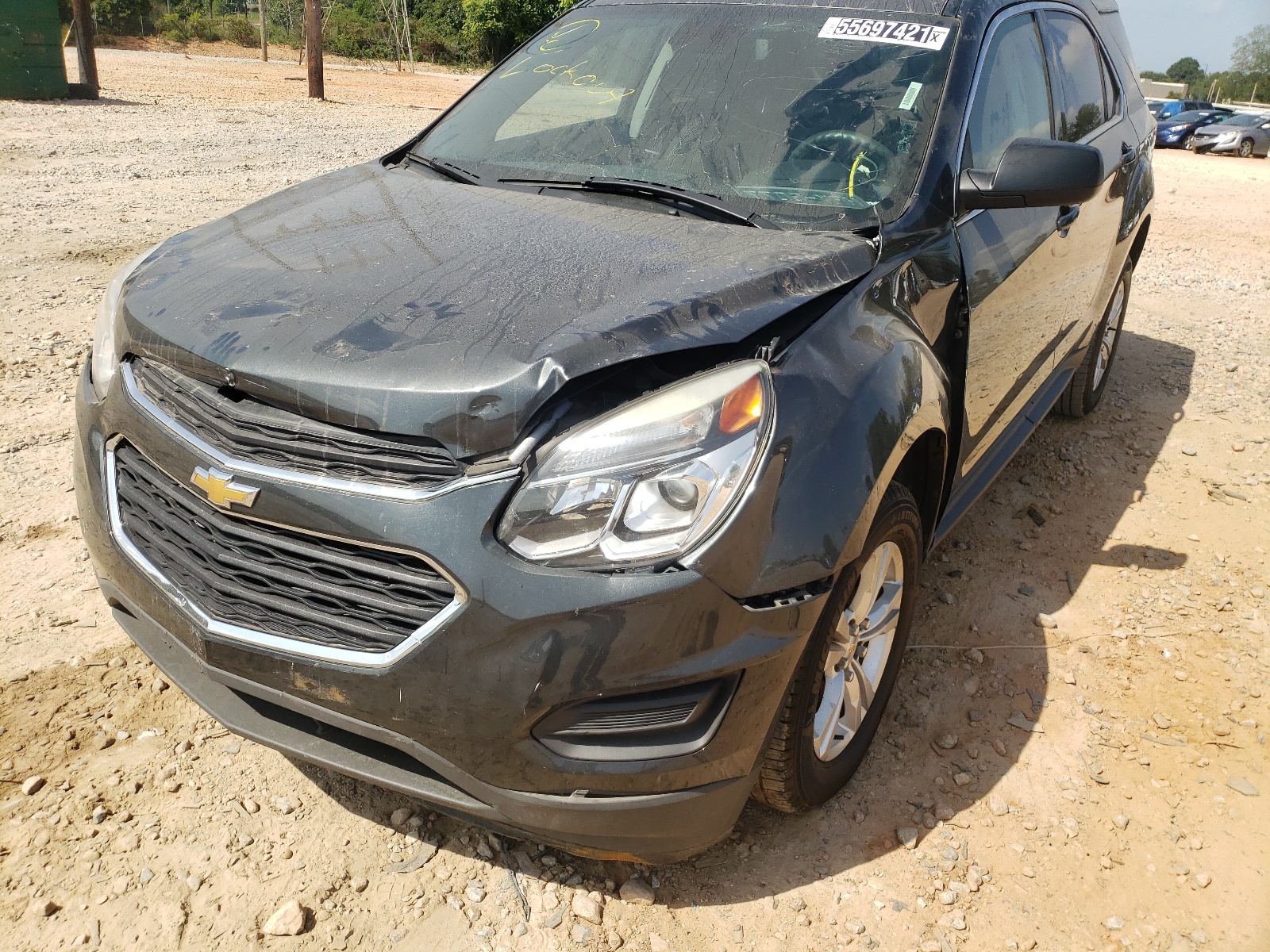 Photo 9 from auction – 2017 CHEVROLET EQUINOX LS with VIN 2GNALBEK7H1552443