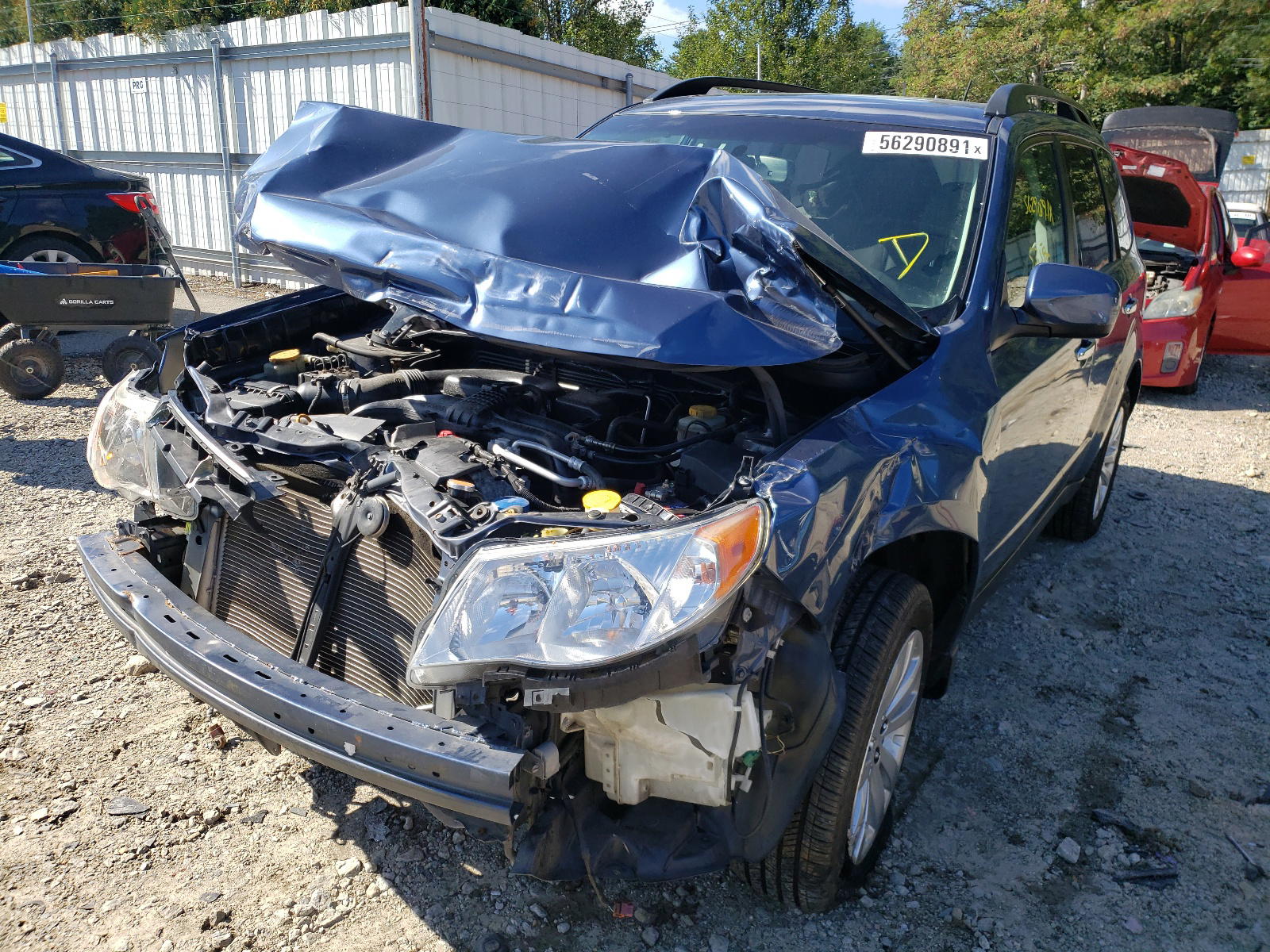 Photo 2 from auction – 2012 SUBARU FORESTER L with VIN JF2SHAEC5CH447103