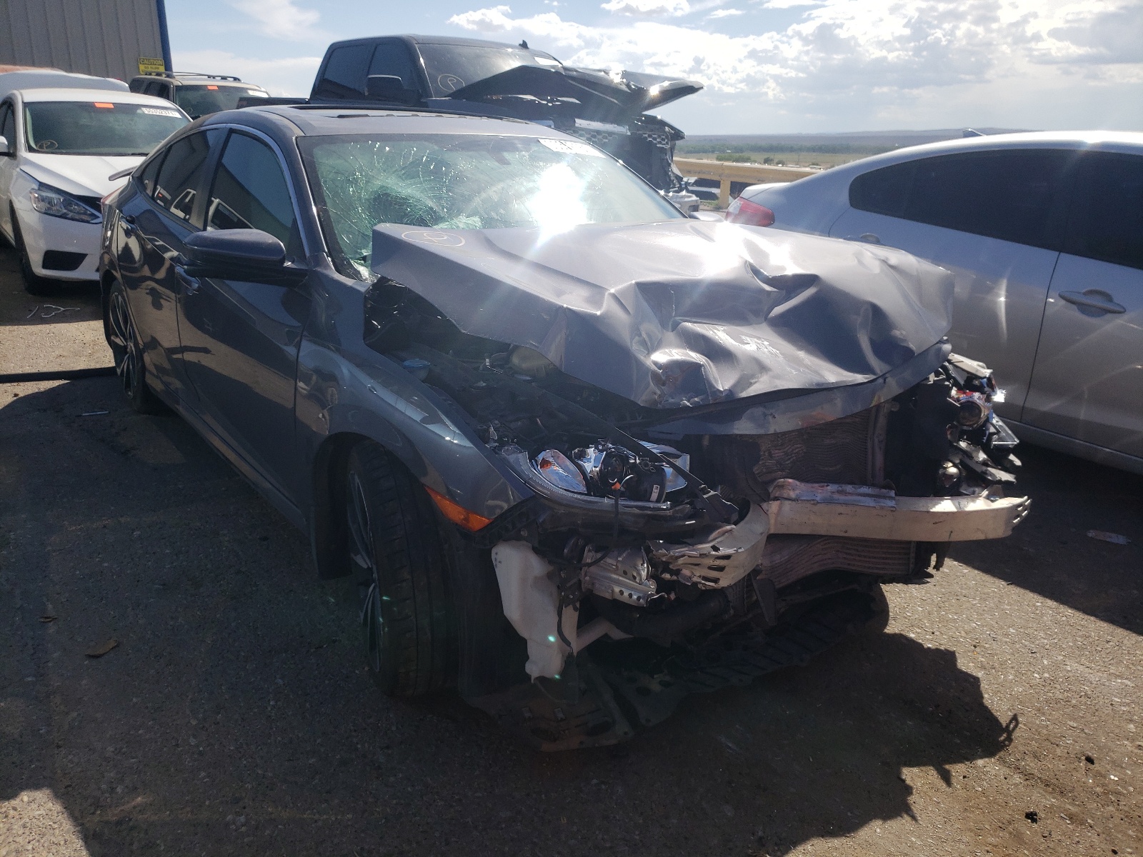Photo 1 from auction – 2018 HONDA CIVIC SI with VIN 2HGFC1E53JH705787