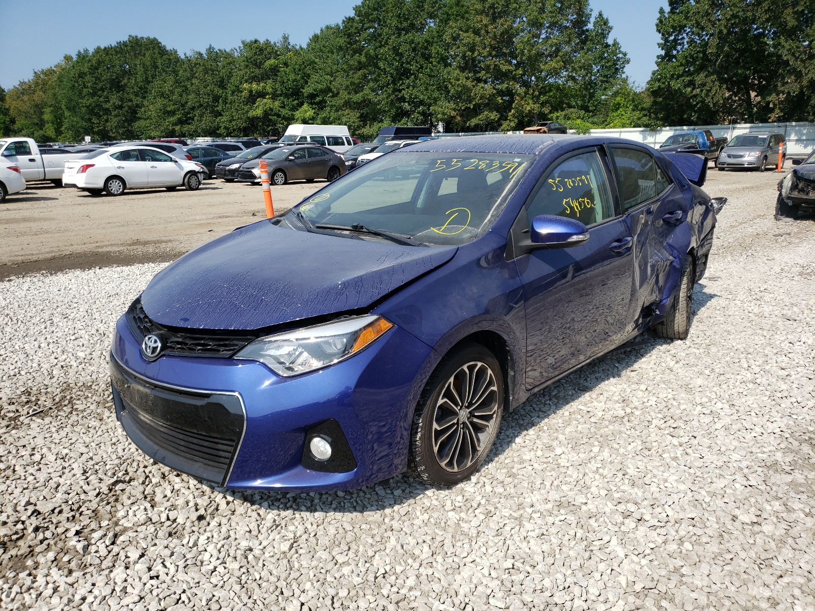 Photo 2 from auction – 2016 TOYOTA COROLLA L with VIN 2T1BURHE3GC529038