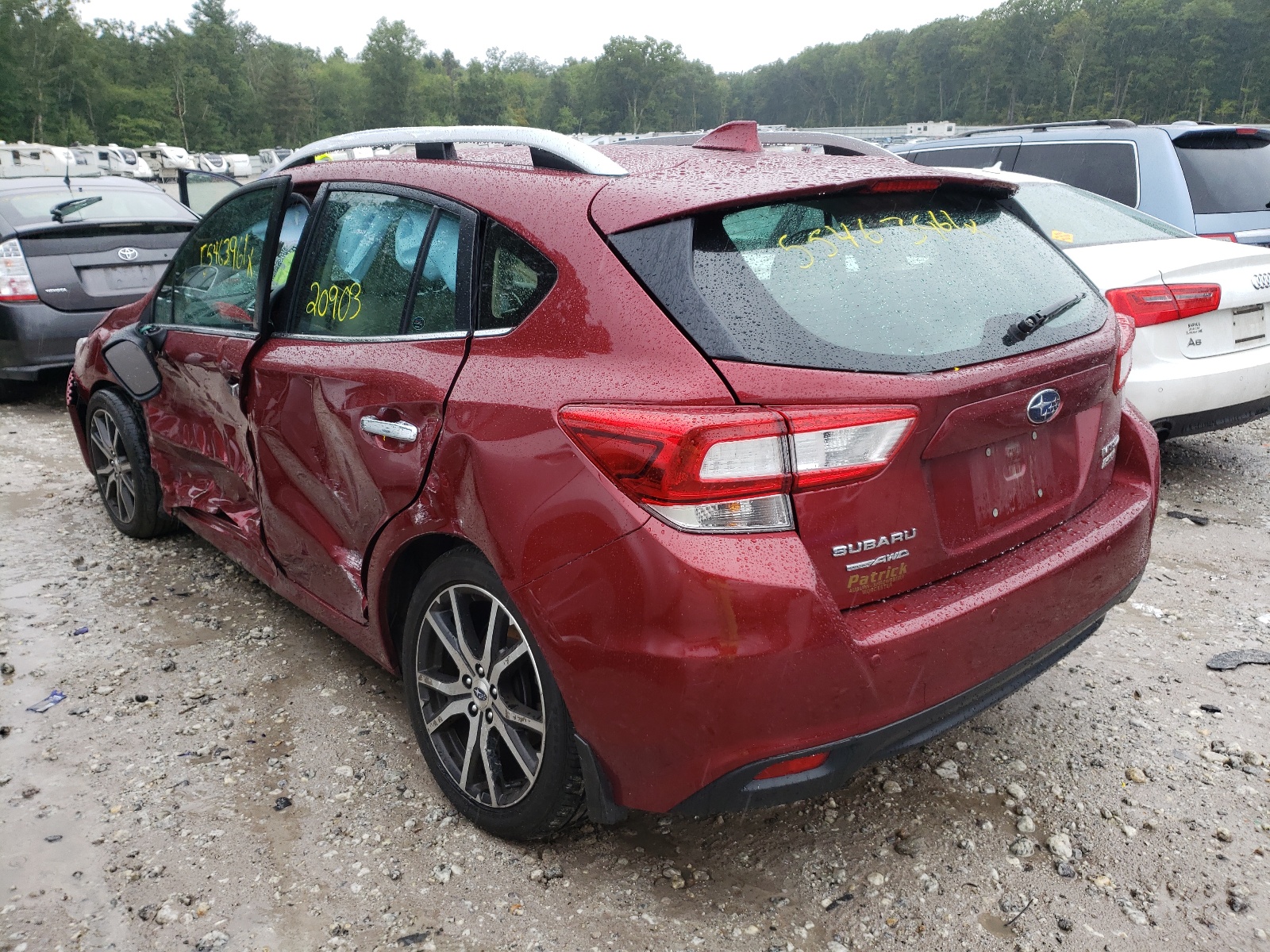 Photo 3 from auction – 2017 SUBARU IMPREZA LI with VIN 4S3GTAU60H3736702