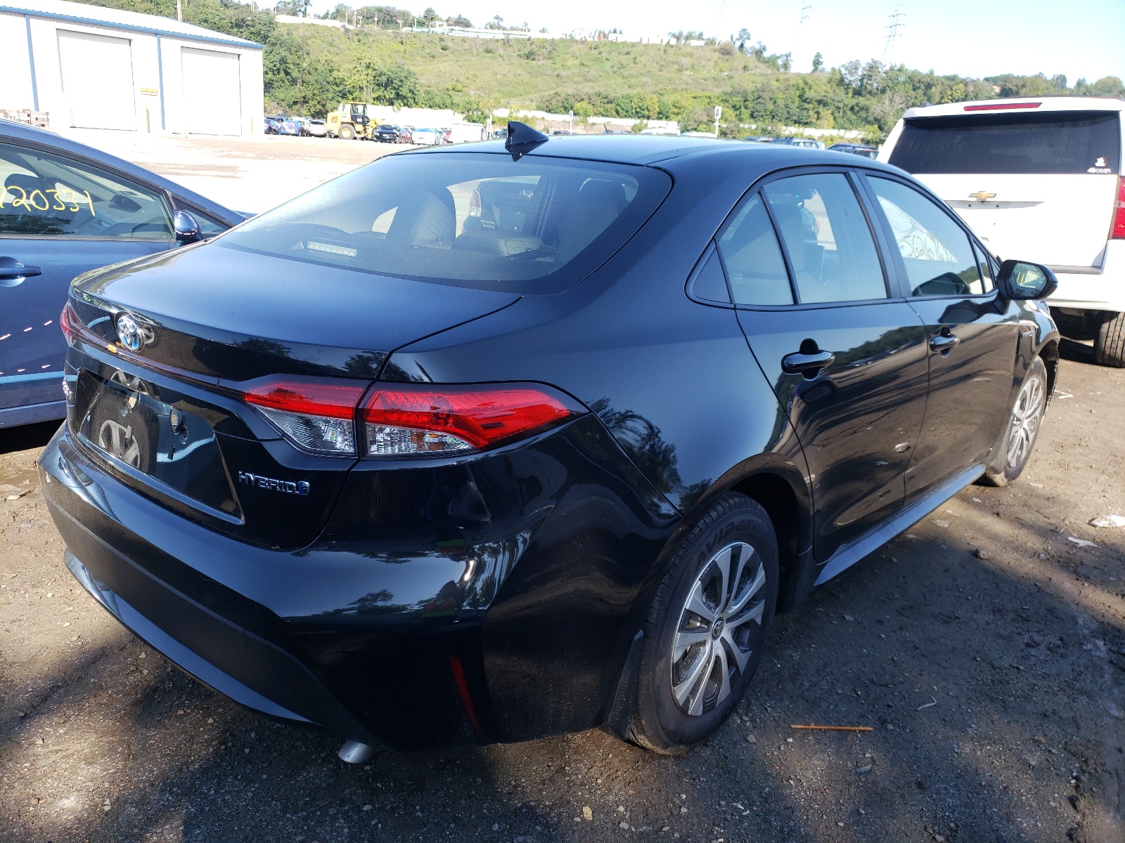 Photo 4 from auction – 2021 TOYOTA COROLLA LE with VIN JTDEAMDE4MJ029338