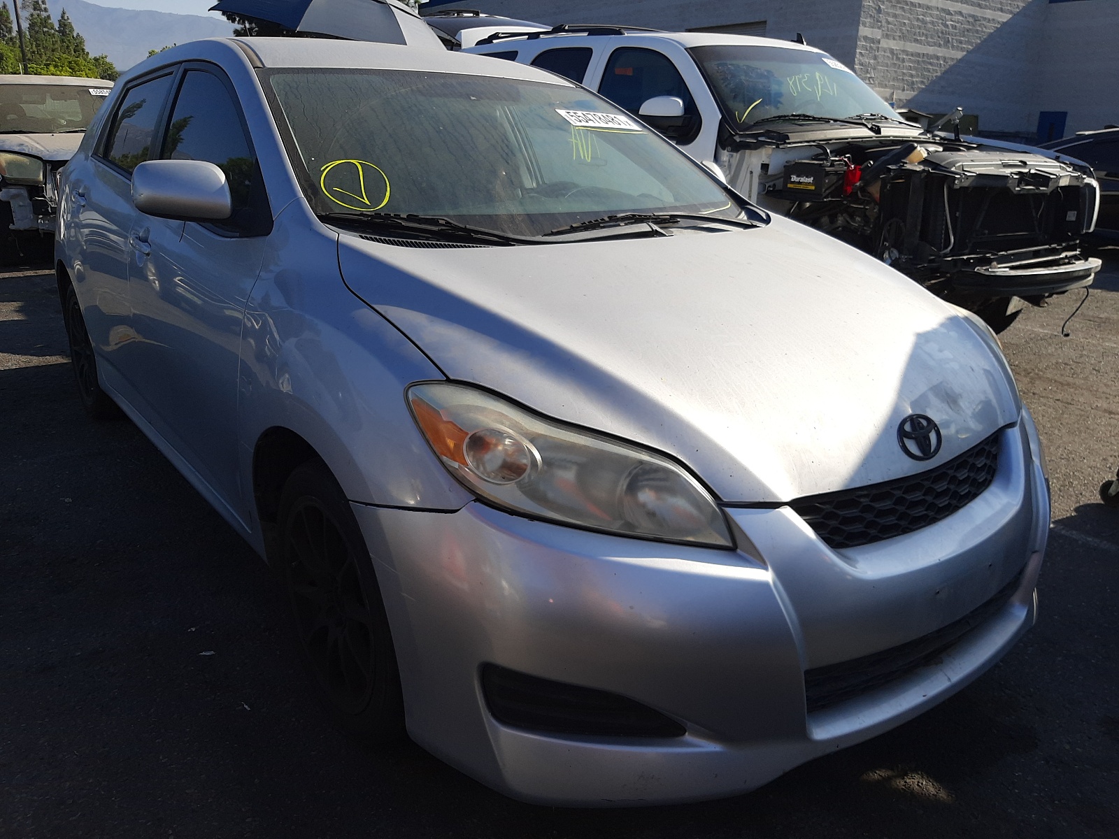 TOYOTA COROLLA MA 2009 with VIN 2T1KU40E99C017611 - Photo from auction