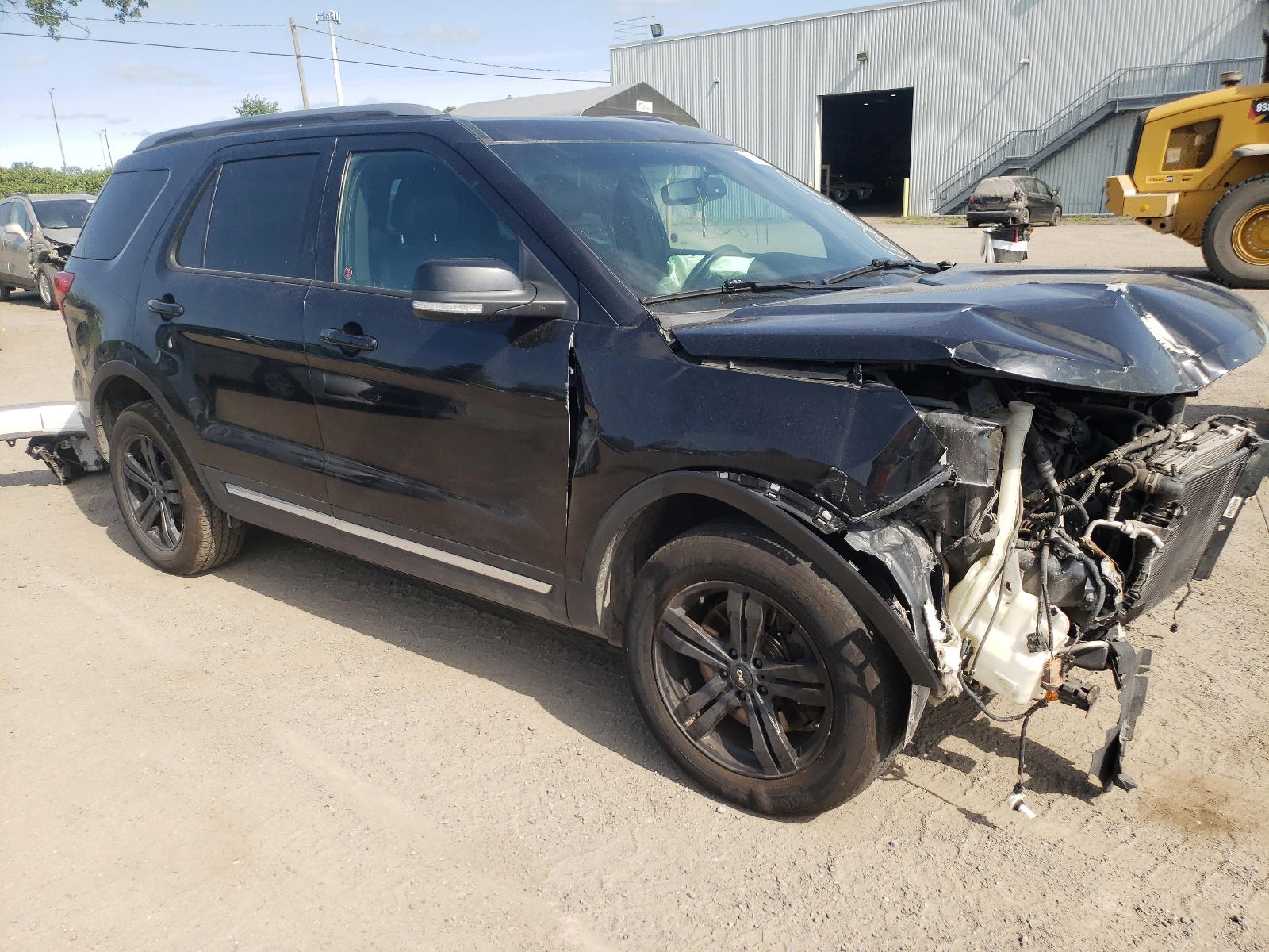 FORD EXPLORER X 2017 with VIN 1FM5K8D86HGA00436 - Photo from auction