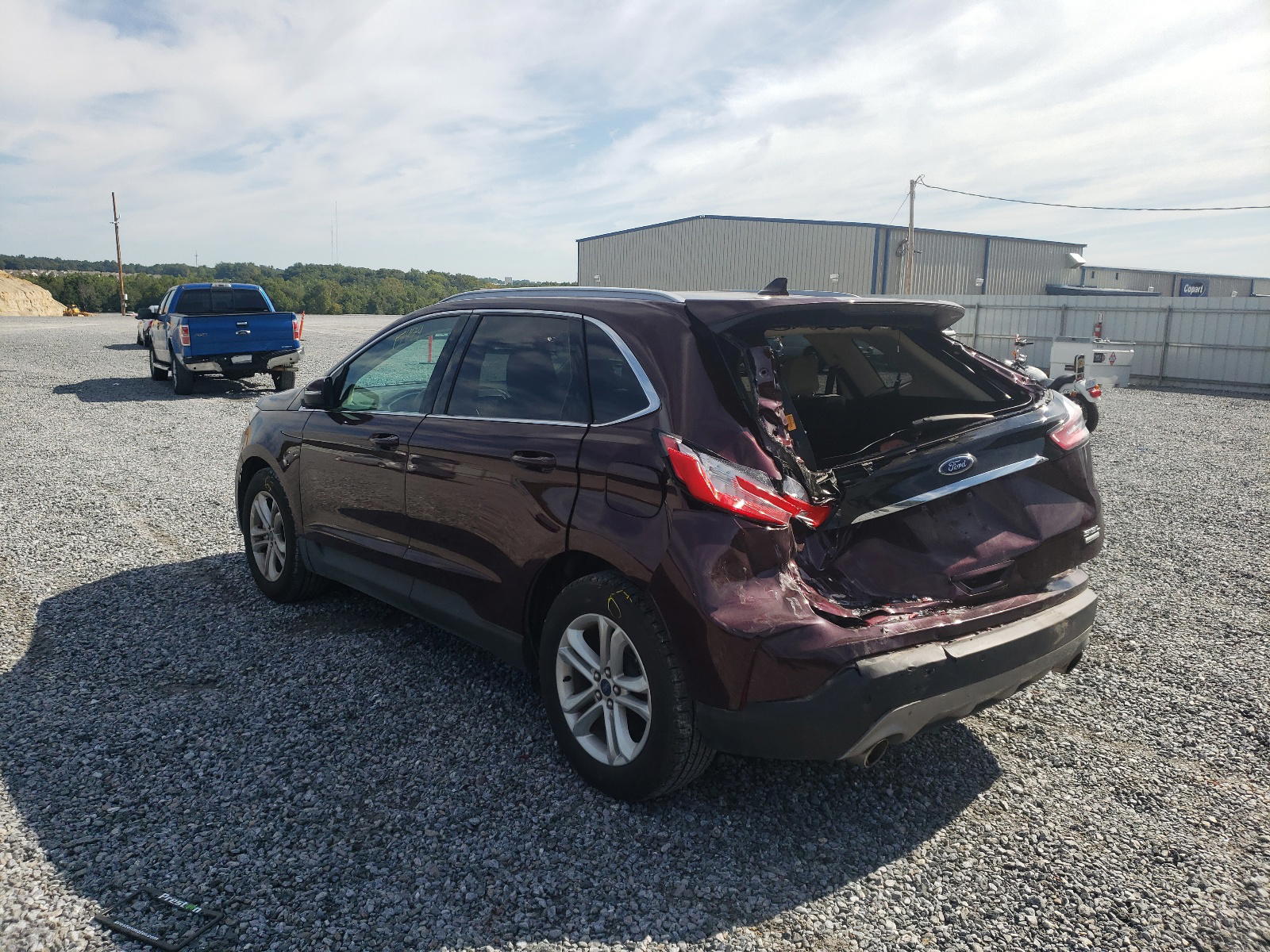 Photo 3 from auction – 2020 FORD EDGE SEL with VIN 2FMPK3J94LBA05983