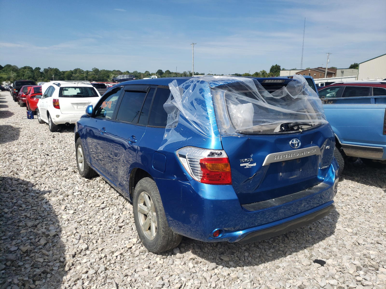 Photo 3 from auction – 2008 TOYOTA HIGHLANDER with VIN JTEES41A482044805