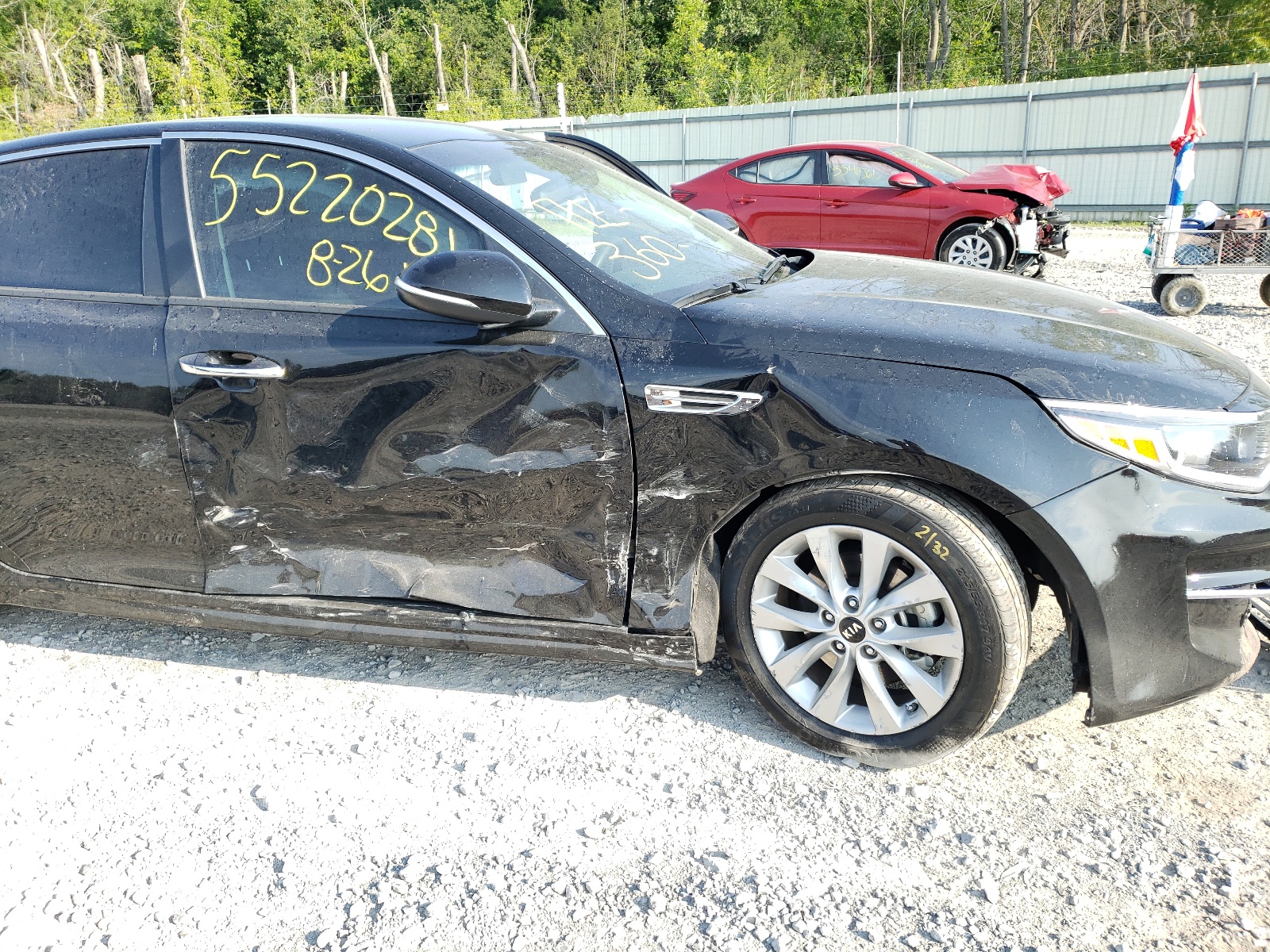 Photo 9 from auction – 2018 KIA OPTIMA LX with VIN 5XXGT4L32JG255106