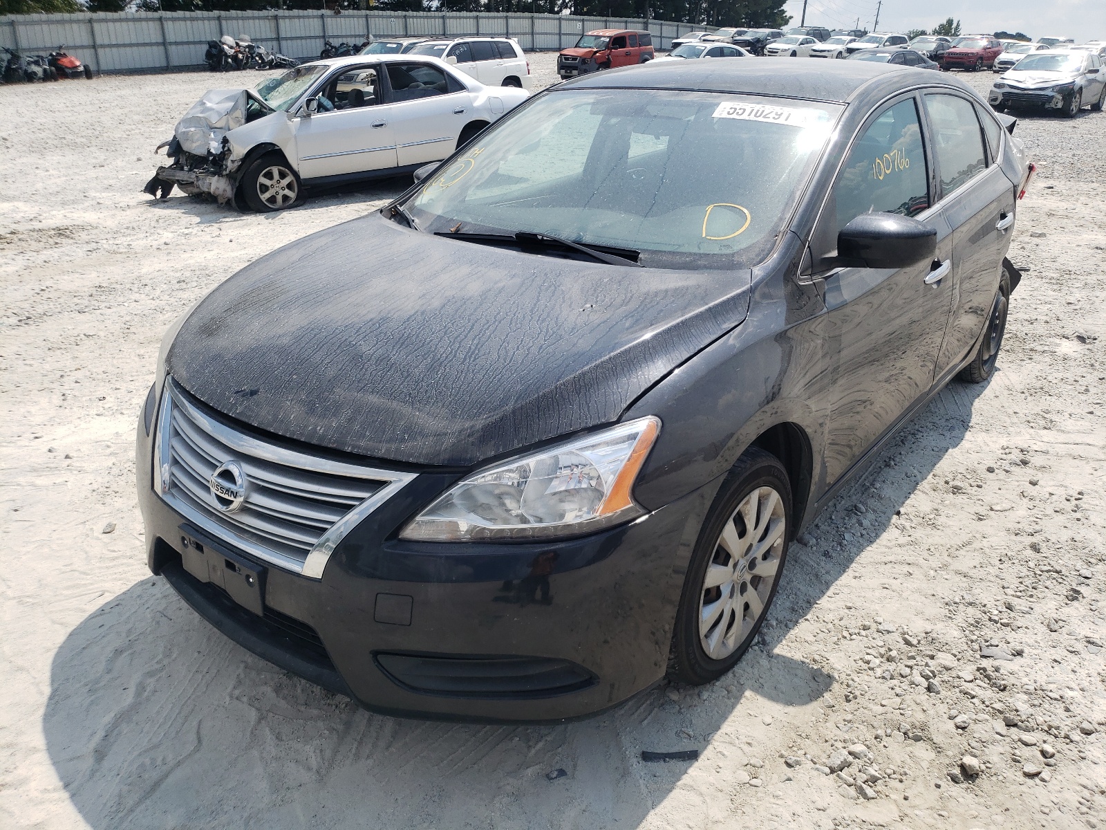 Photo 2 from auction – 2014 NISSAN SENTRA S with VIN 3N1AB7AP2EY204527