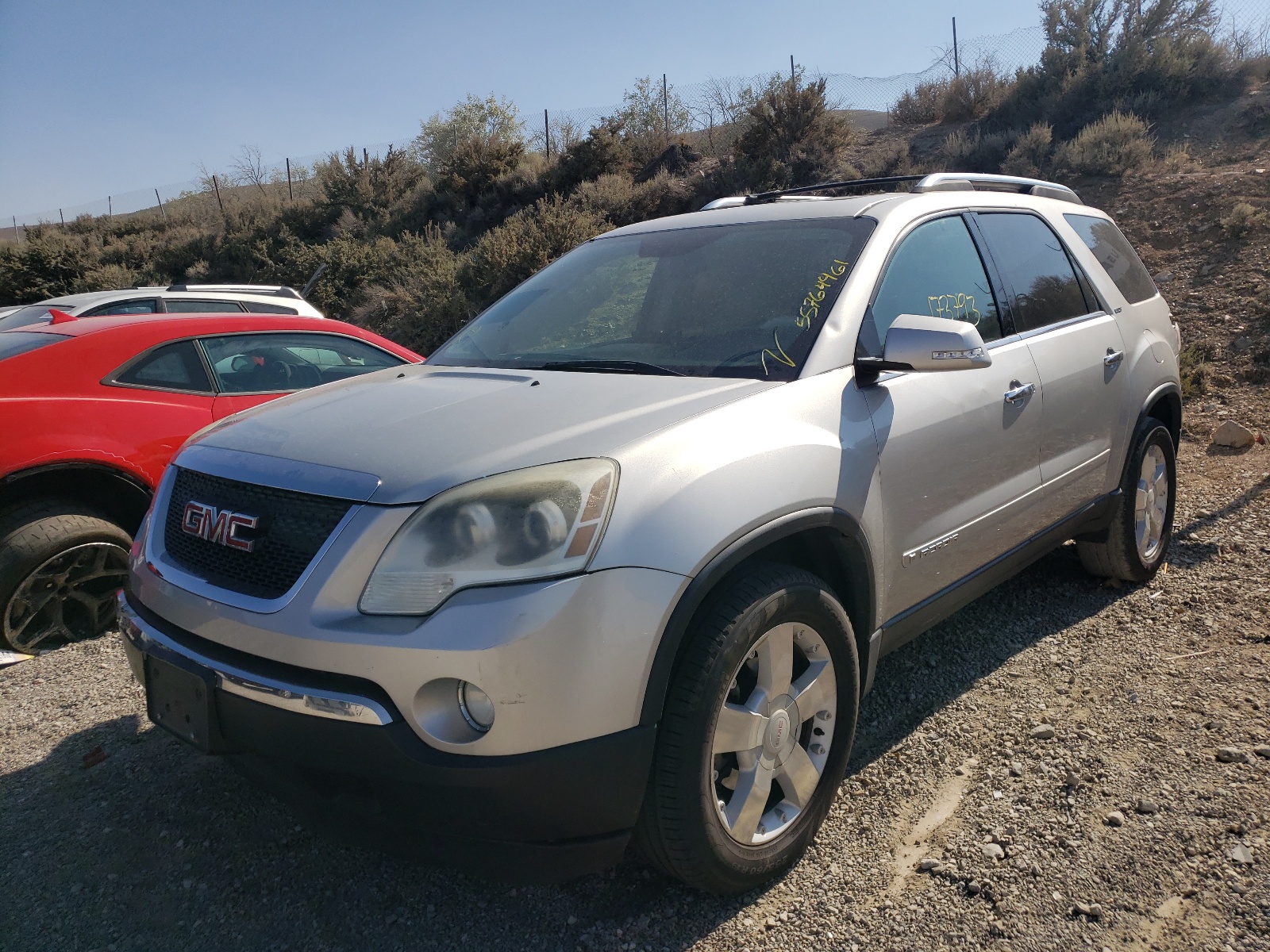 Photo 2 from auction – 2007 GMC ACADIA SLT with VIN 1GKEV23767J161263