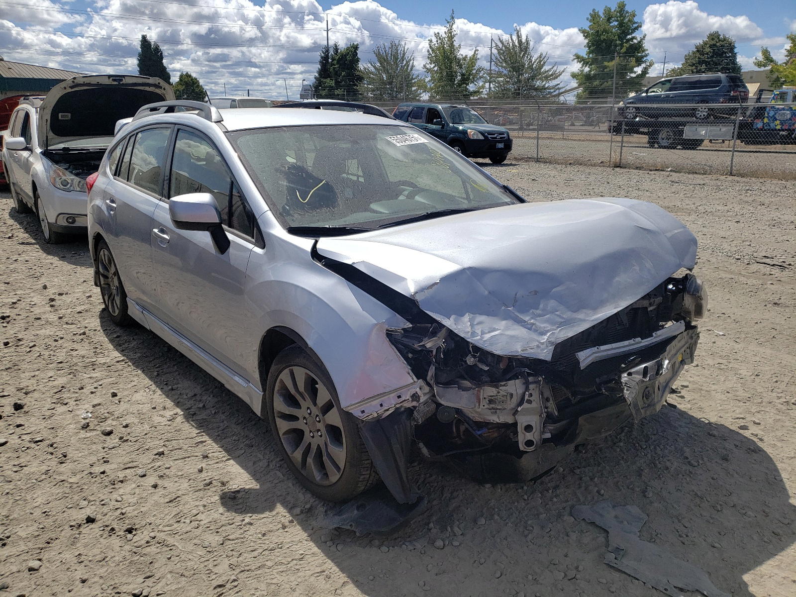 SUBARU IMPREZA SP 2013 with VIN JF1GPAL64D1886619 - Photo from auction