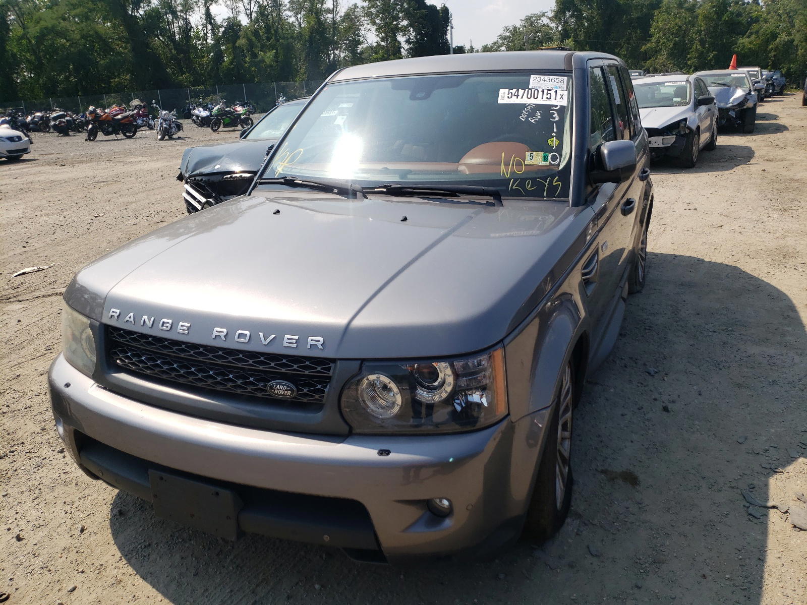 Photo 2 from auction – 2010 LAND ROVER RANGE ROVE with VIN SALSK2D49AA253110