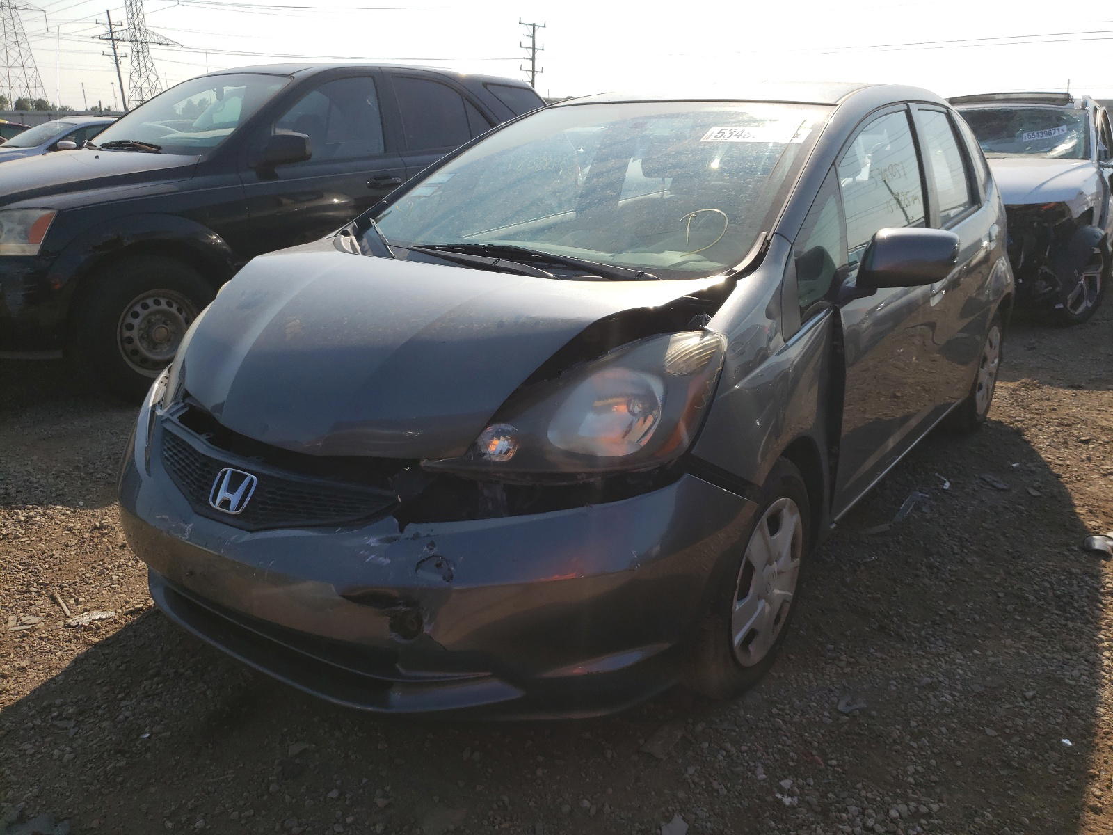 Photo 2 from auction – 2013 HONDA FIT with VIN JHMGE8H35DC020101