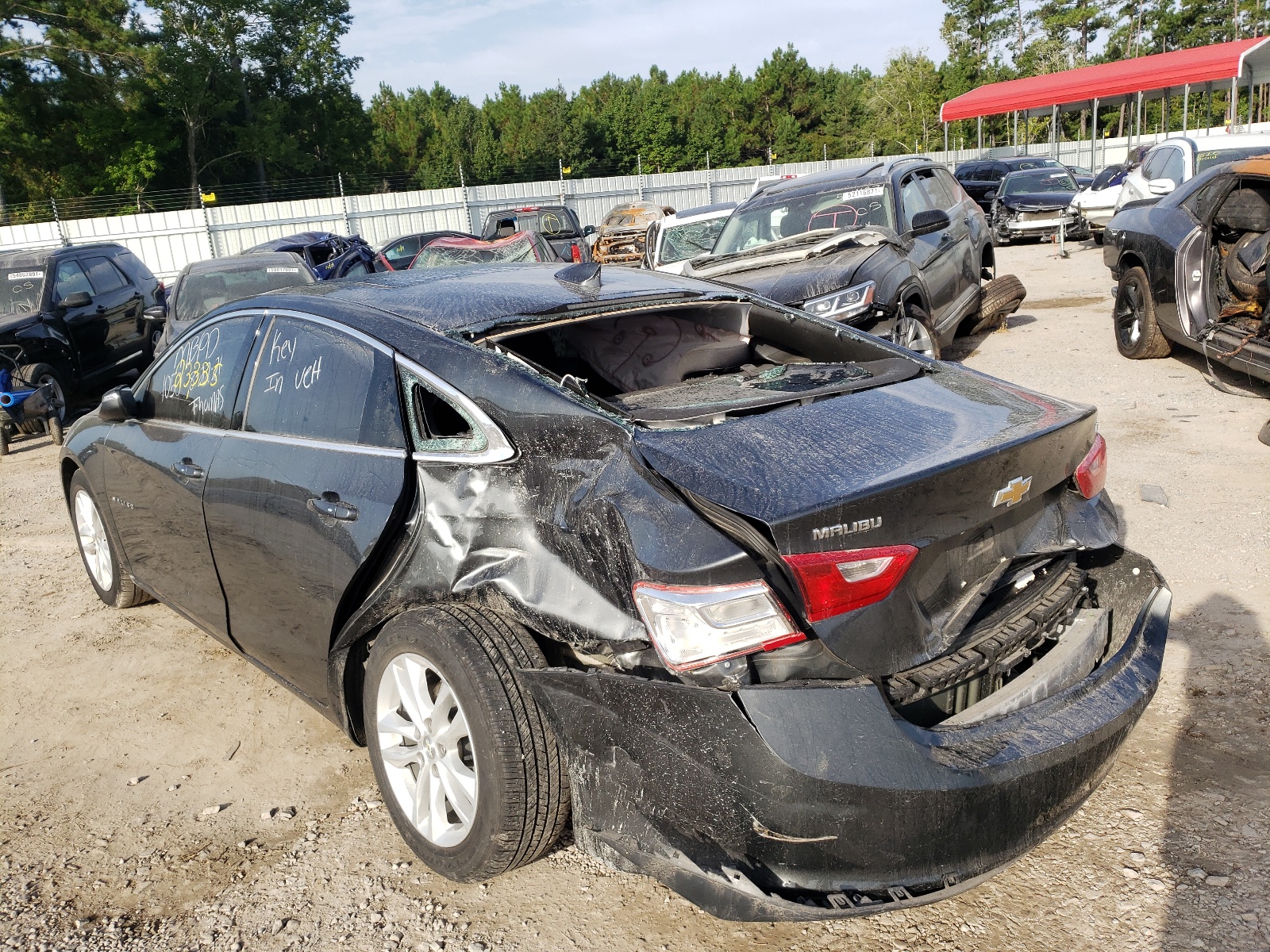 Photo 3 from auction – 2018 CHEVROLET MALIBU LT with VIN 1G1ZD5ST5JF133358