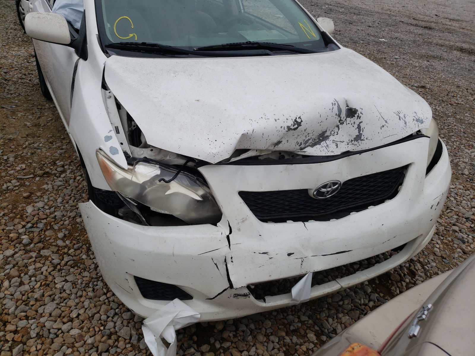 Photo 9 from auction – 2010 TOYOTA COROLLA BA with VIN JTDBU4EE4AJ077376