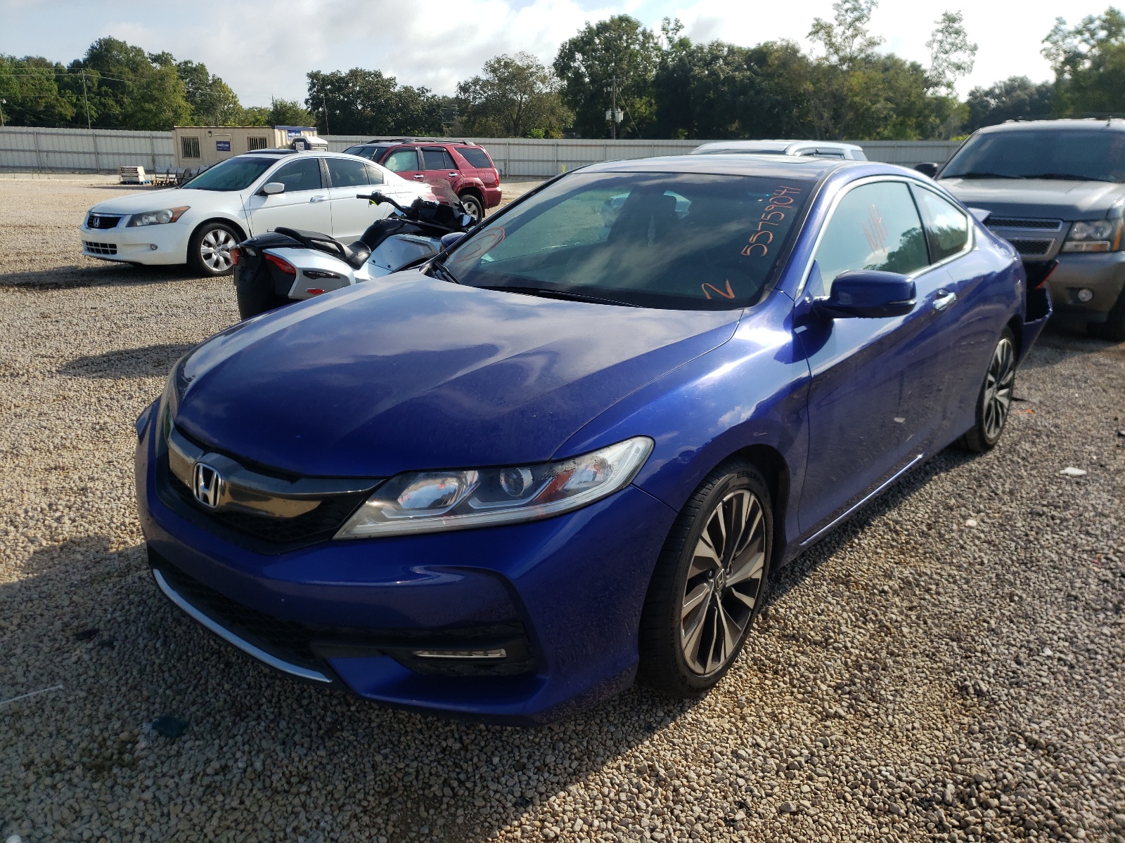 Photo 2 from auction – 2016 HONDA ACCORD EX with VIN 1HGCT1B72GA006635