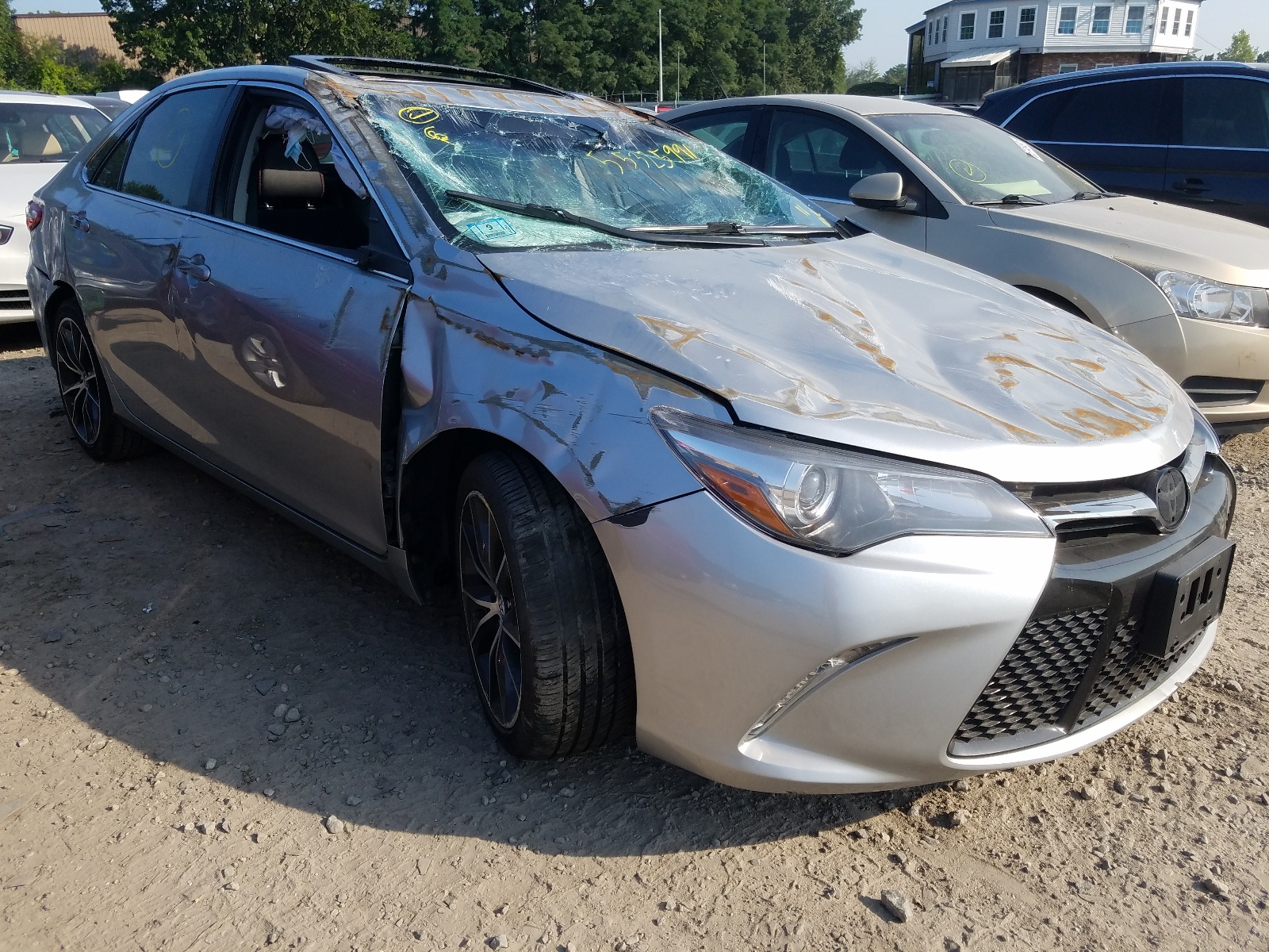 TOYOTA CAMRY LE 2017 with VIN 4T1BF1FK4HU749809 - Photo from auction