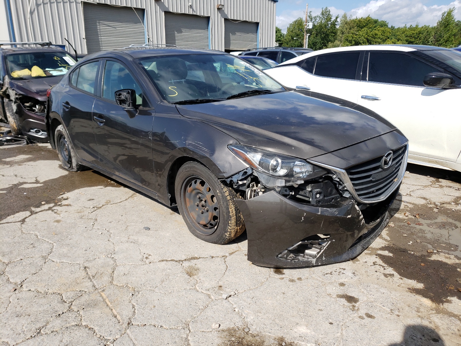 MAZDA 3 SPORT 2014 with VIN 3MZBM1U73EM109581 - Photo from auction