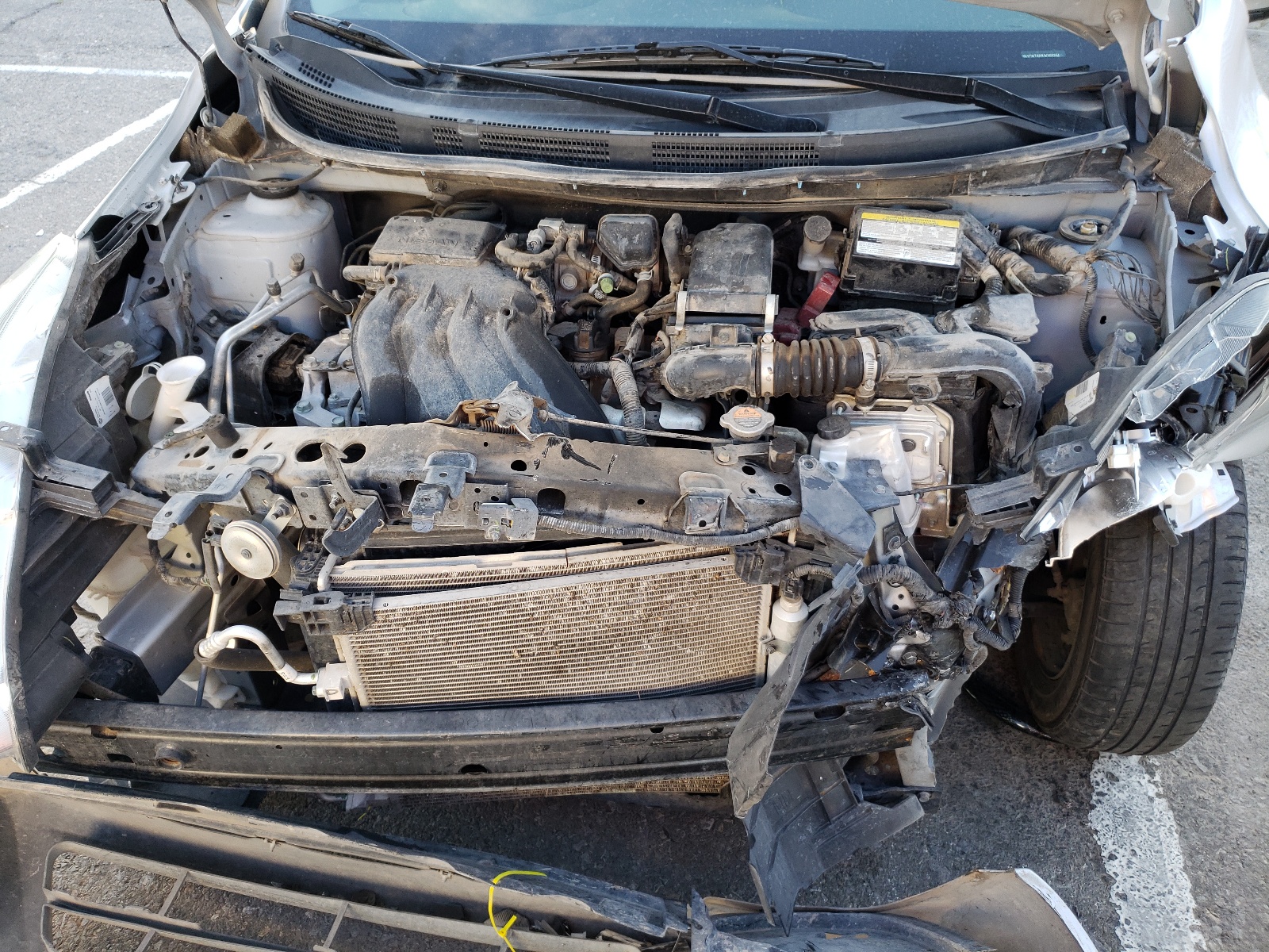 Photo 7 from auction – 2018 NISSAN VERSA S with VIN 3N1CN7AP9JK393254