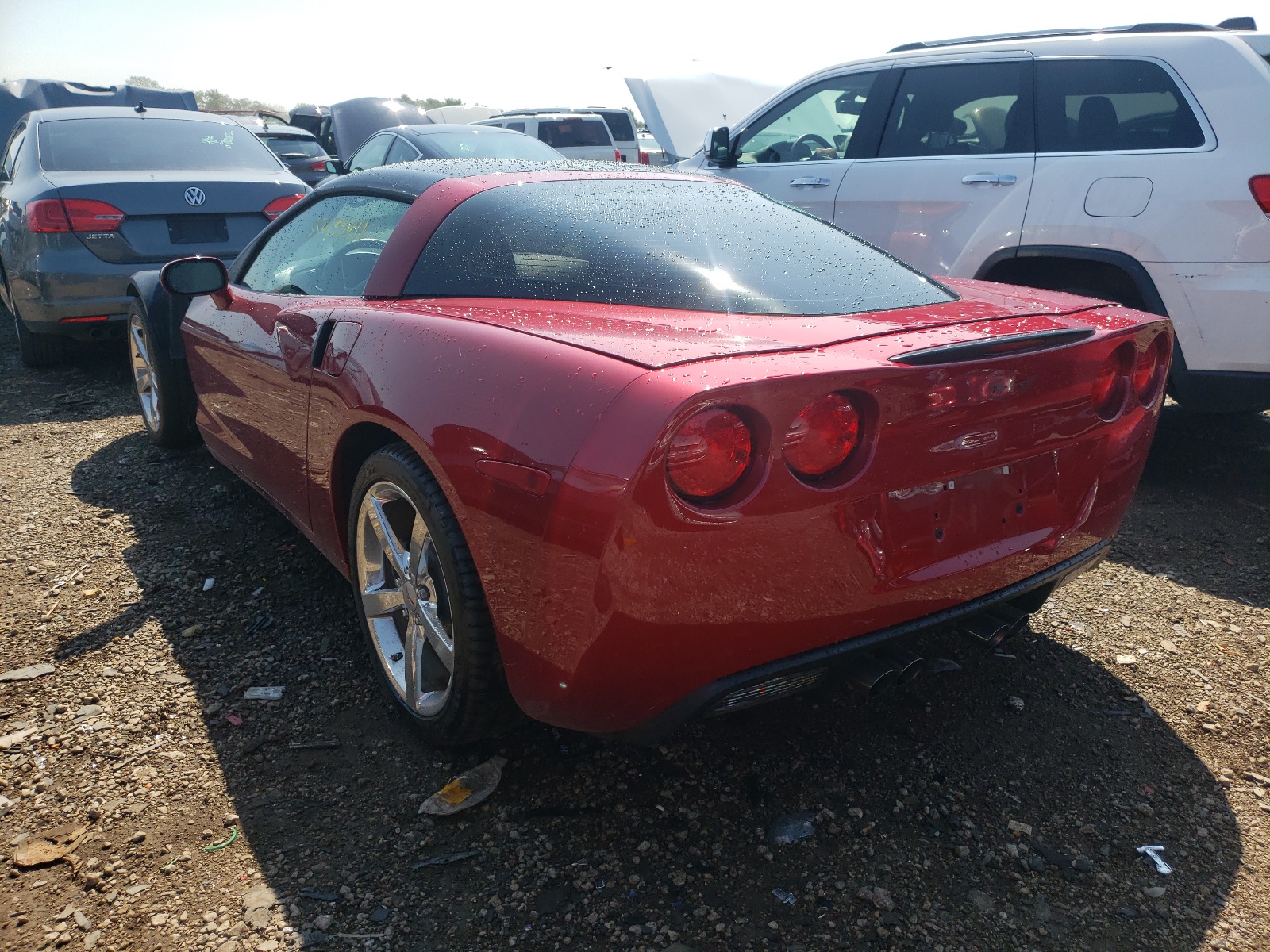 Photo 3 from auction – 2008 CHEVROLET CORVETTE with VIN 1G1YY26W185119458