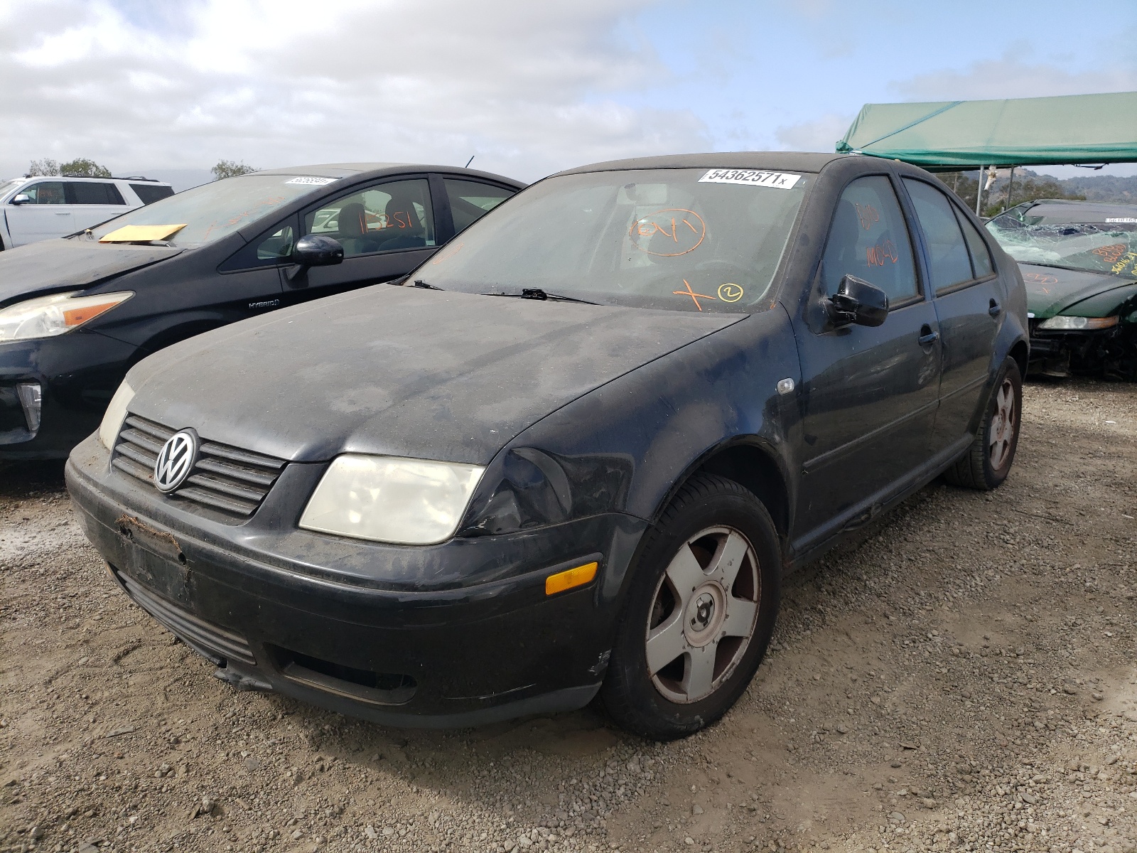 Photo 2 from auction – 2002 VOLKSWAGEN JETTA GLS with VIN 3VWSK69M02M080327
